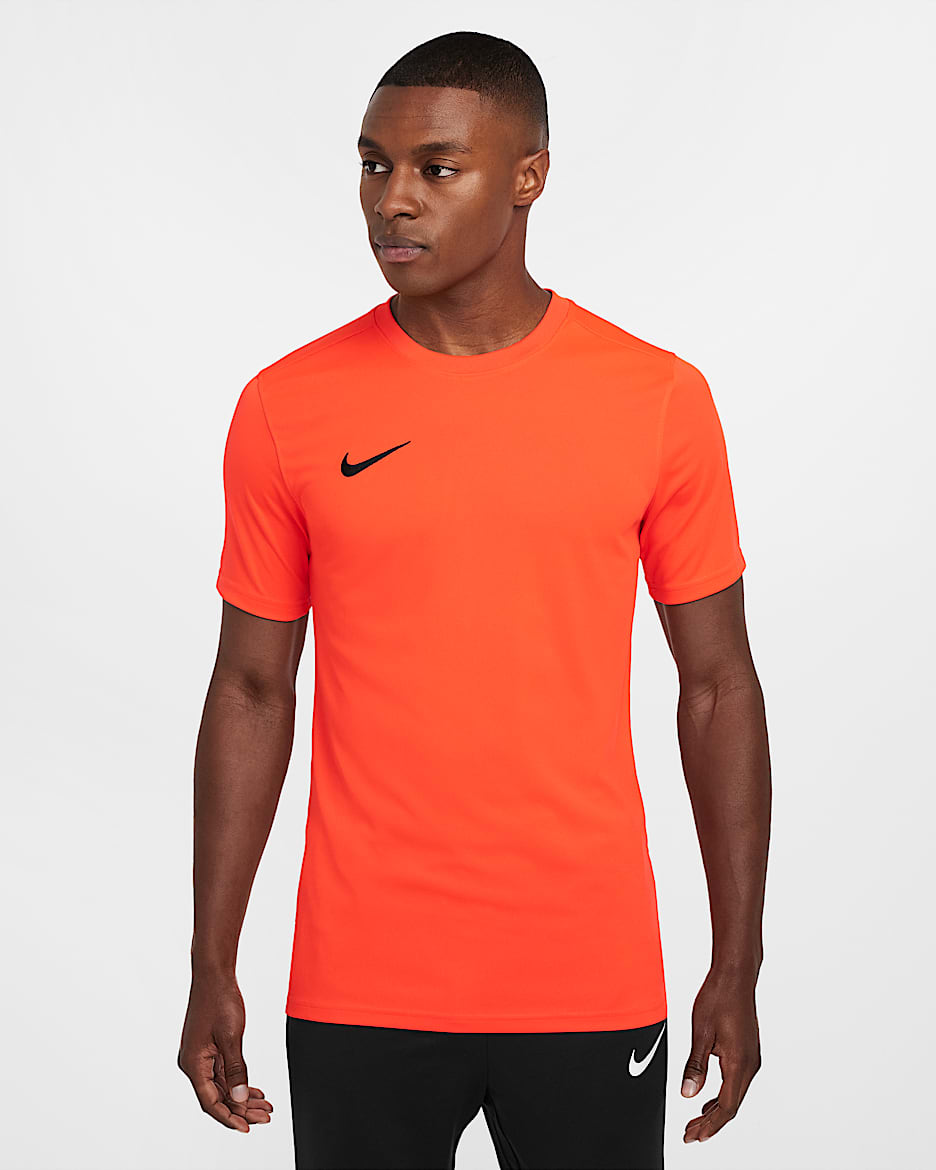 Nike Dri-FIT Park 7 JBY Men's Soccer Jersey - Bright Crimson/Black