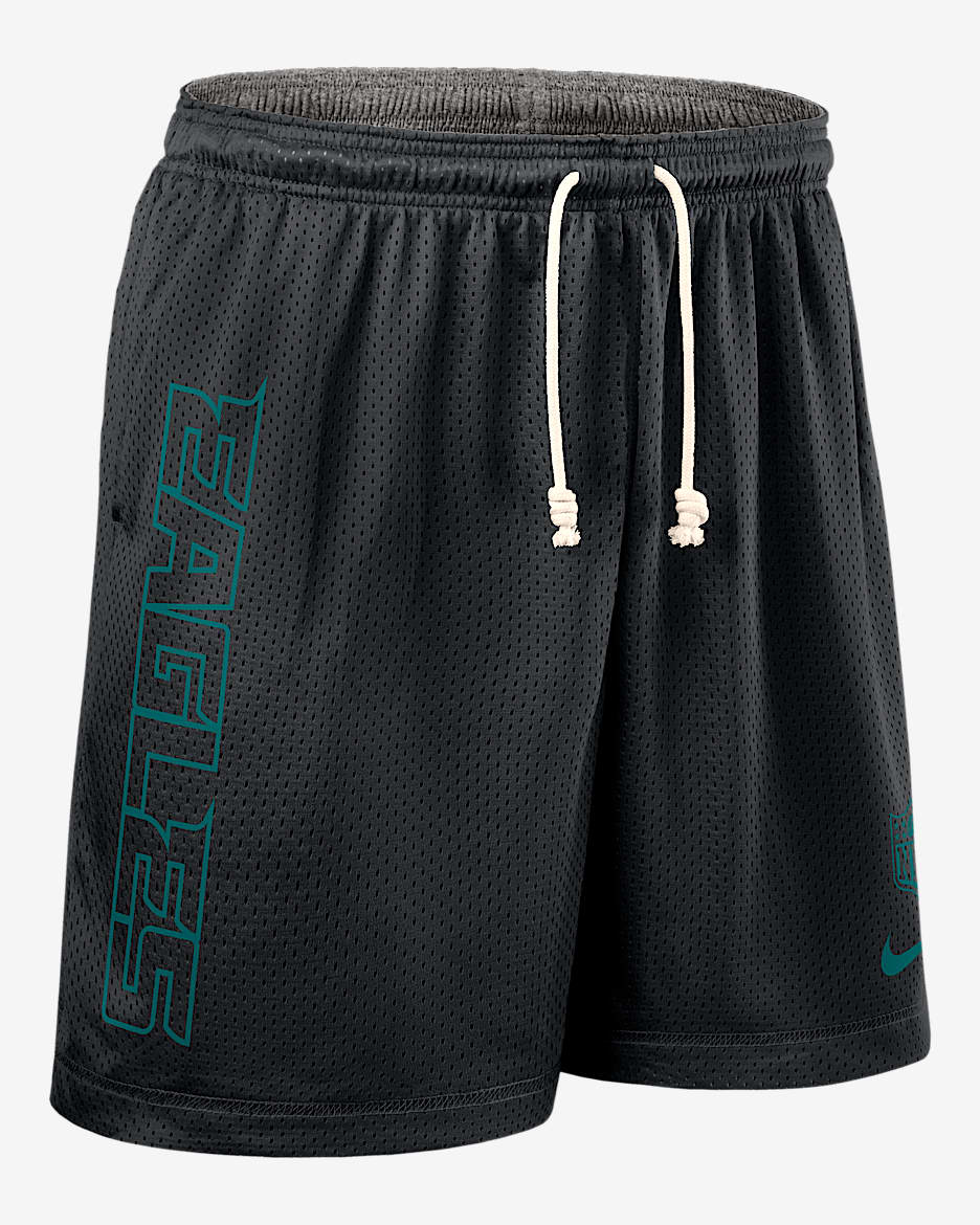 Philadelphia Eagles Sideline Reversible Men’s Nike Dri-FIT NFL Shorts - Black