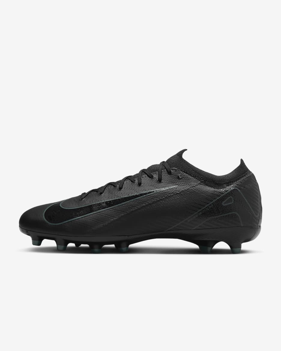 Chaussure de foot basse à crampons Nike Mercurial Vapor 16 Pro AG-Pro - Noir/Deep Jungle/Noir