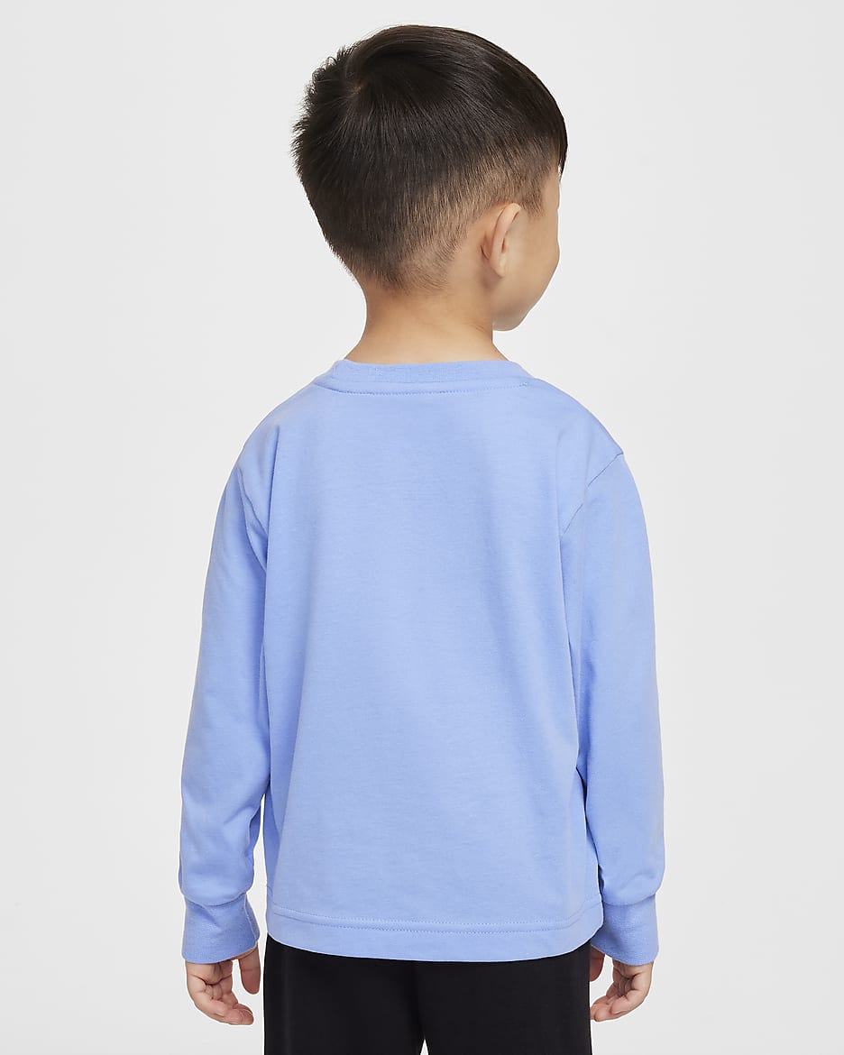 Nike Shine Toddler Long Sleeve T-Shirt - Royal Pulse