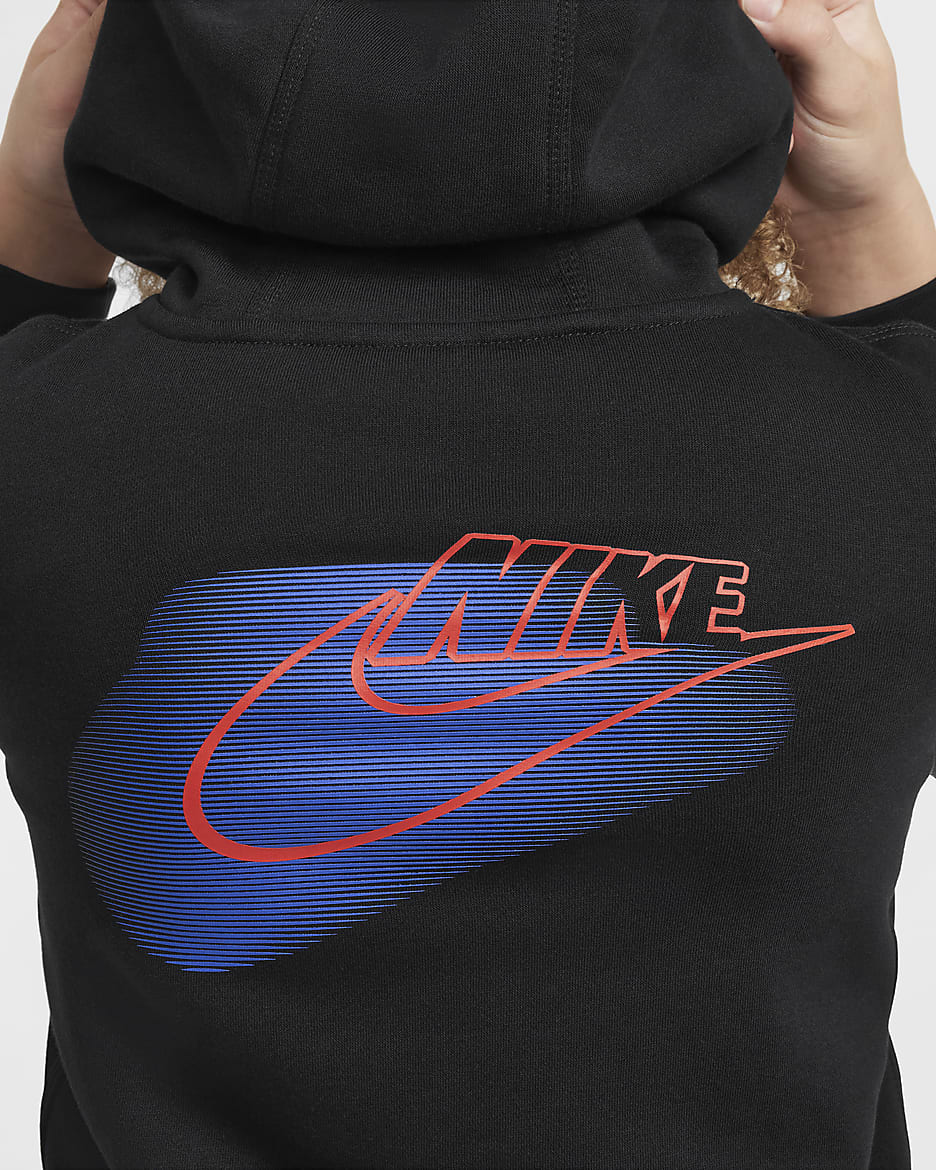 Nike Sportswear Standard Issue Dessuadora amb caputxa de teixit Fleece - Nen - Negre