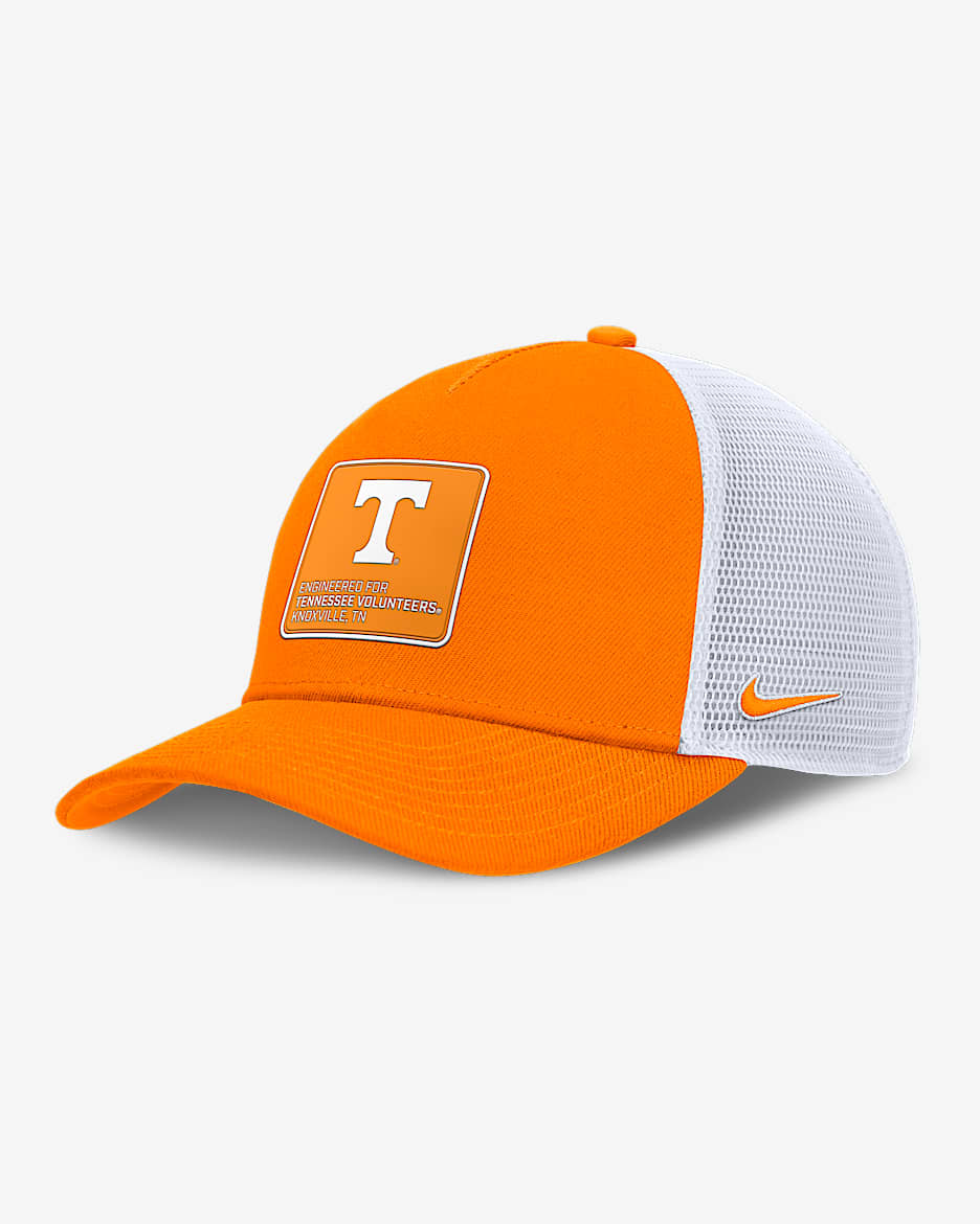 Tennessee On-Field Rise Engineered Men's Nike College Trucker Adjustable Hat - Team Orange
