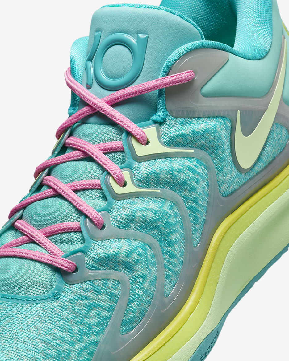 KD17 x Jonquel Jones Women's Basketball Shoes - Dusty Cactus/Green Frost/Coral Chalk/Vapor Green