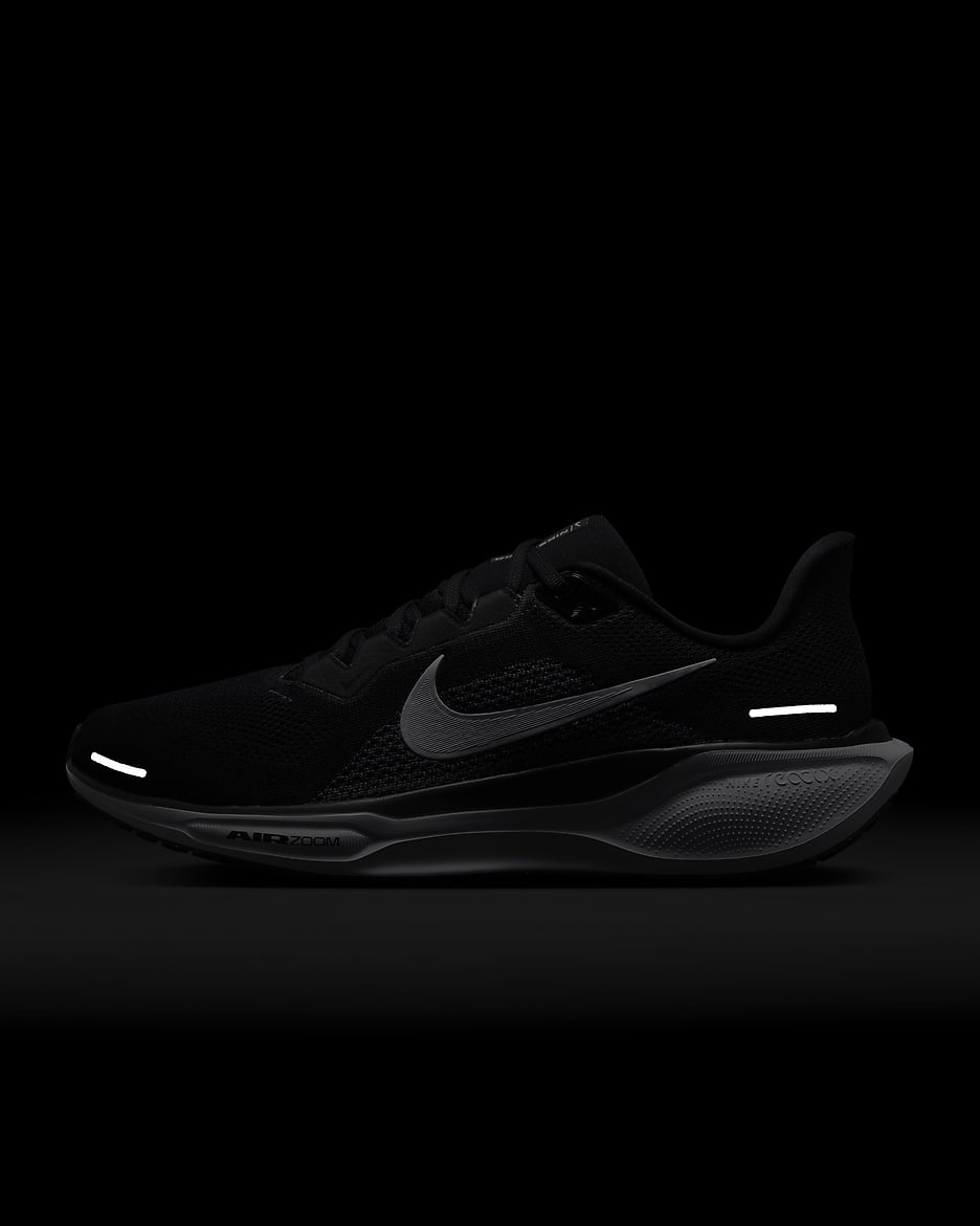 Nike Pegasus 41 Men's Road Running Shoes - Black/Anthracite/White