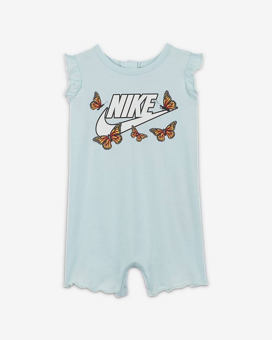 Enterito para bebé Nike "Little Bugs" (0-9M) - Azul glacial