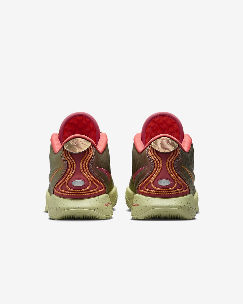 LeBron XXI "Queen Conch" EP Basketball Shoes - Ember Glow/Campfire Orange/Dark Russet/Elemental Gold