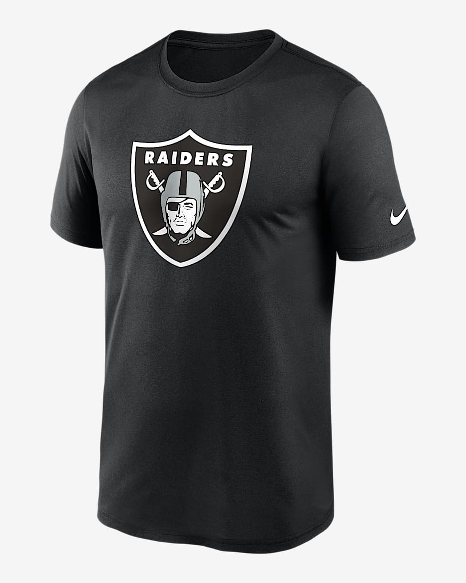 Nike Dri-FIT Logo Legend (NFL Las Vegas Raiders) Men's T-Shirt - Black