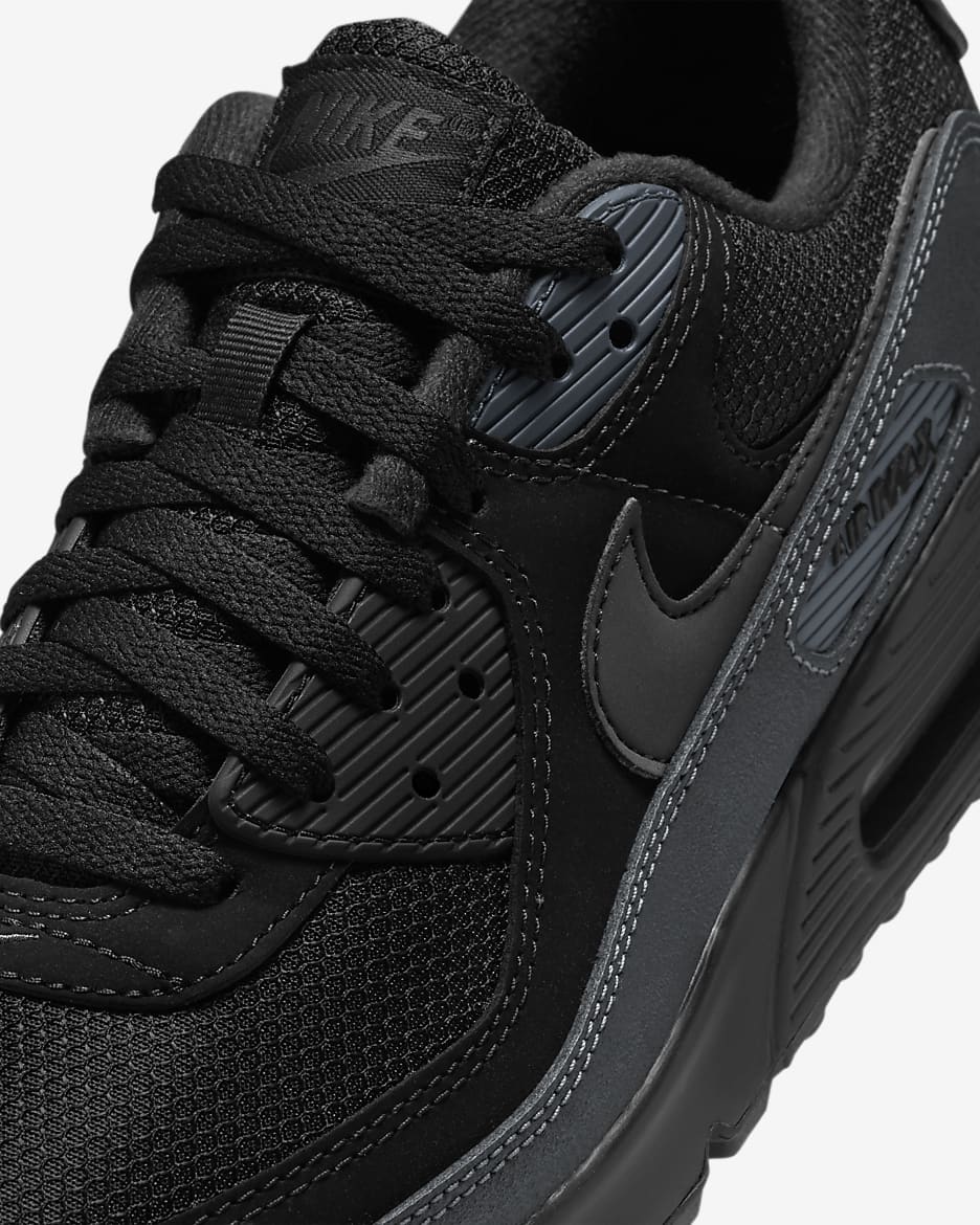 Chaussure Nike Air Max 90 pour homme - Noir/Anthracite