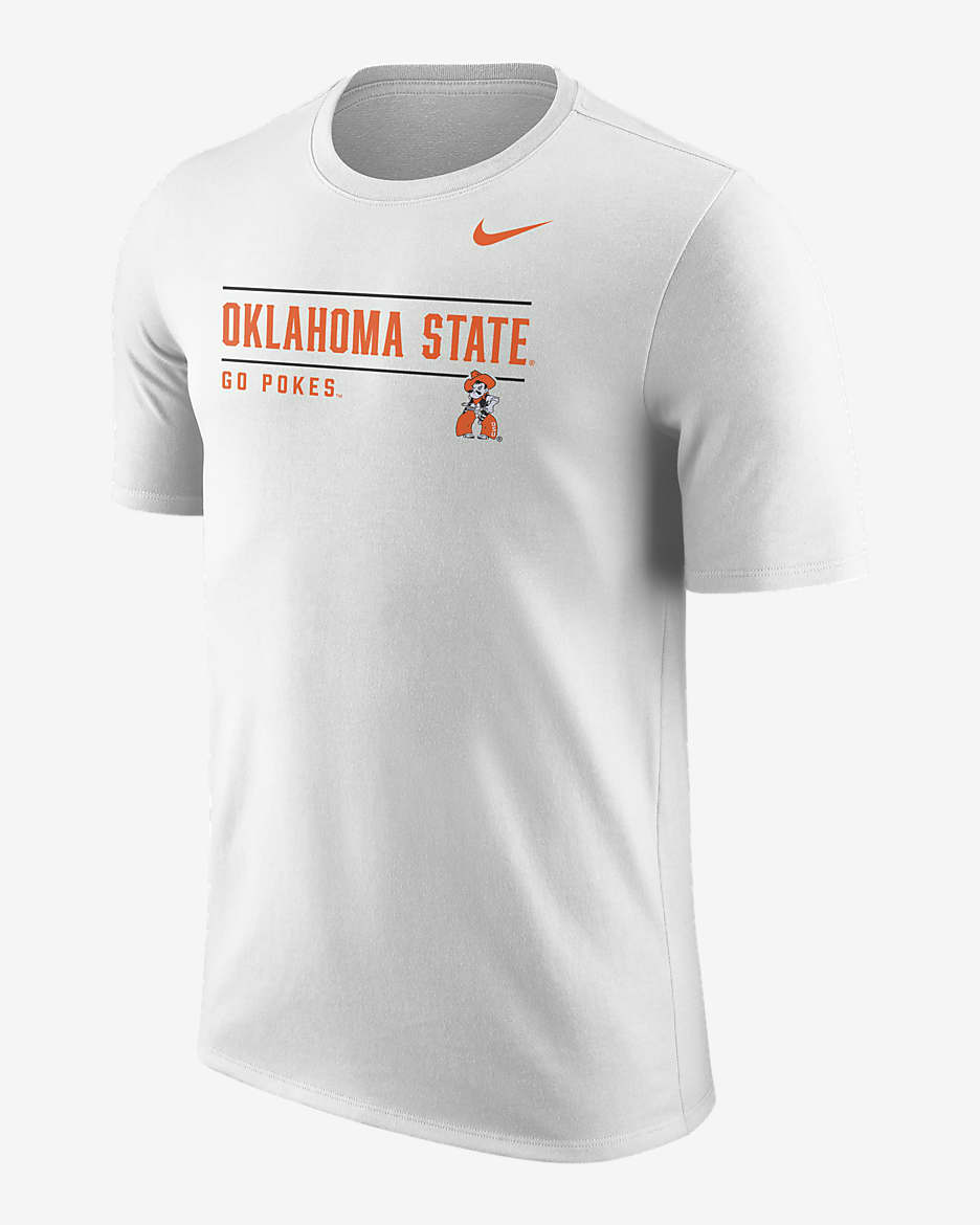 Oklahoma State Men's Nike College T-Shirt - Photon Dust