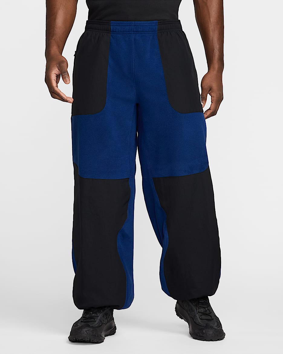 Nike ACG "Wolf Tree" Plus Fleece Pants - Blue Void/Black/Summit White