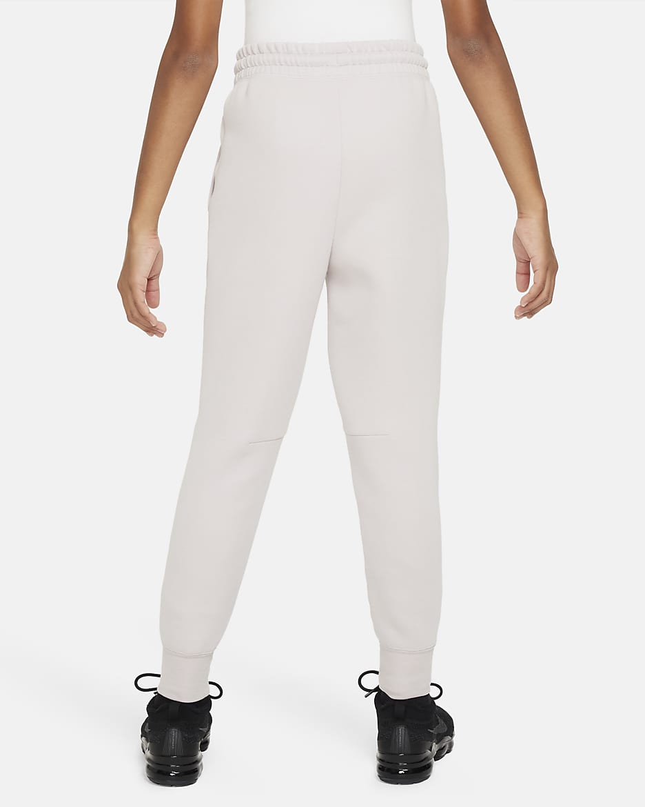 Nike Sportswear Tech Fleece joggingbroek voor meisjes - Platinum Violet/Zwart/Zwart