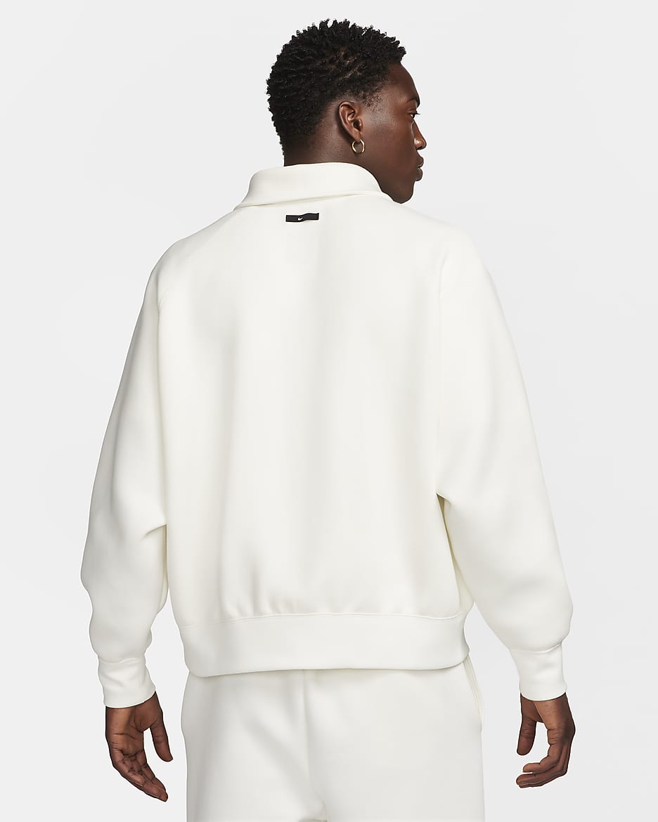 Haut à demi-zip Nike Tech Fleece Reimagined pour homme - Sail