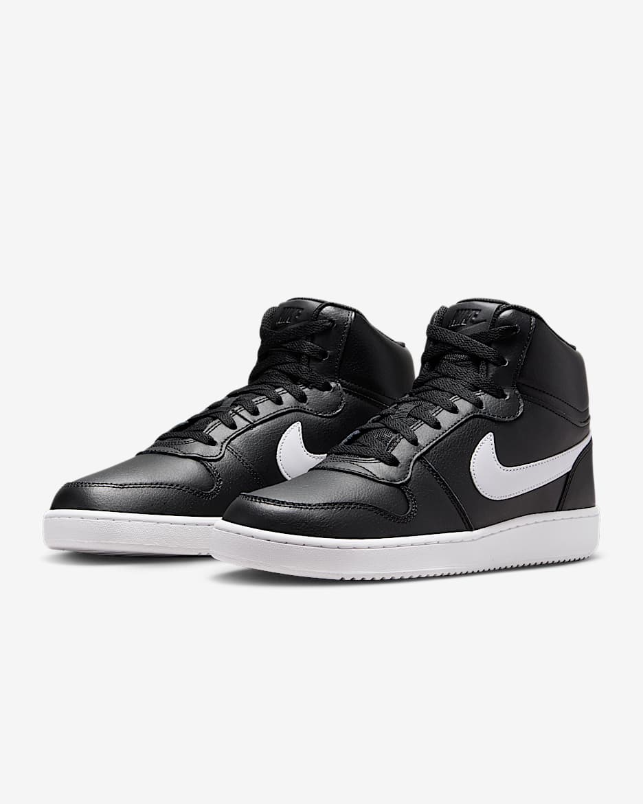 Nike Ebernon Mid Men's Shoes - Black/White