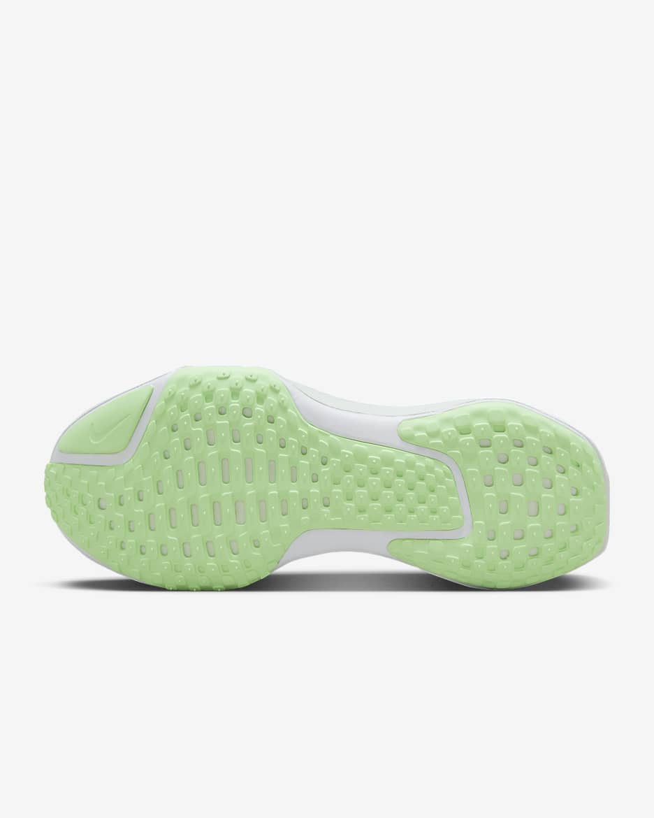 Nike Invincible 3 Women's Road Running Shoes - White/Barely Green/Green Glow/Vapour Green
