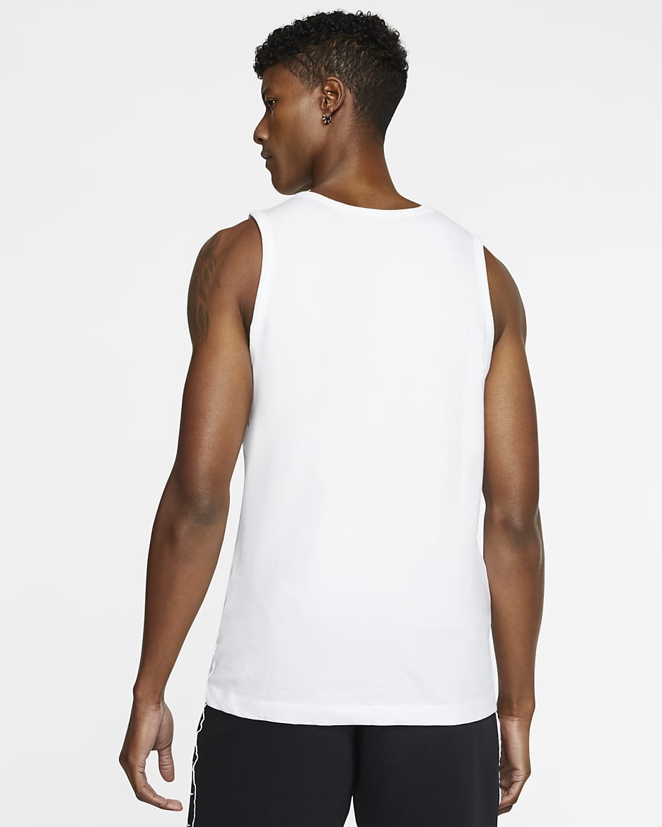 Nike Sportswear Men's Tank - White/Black