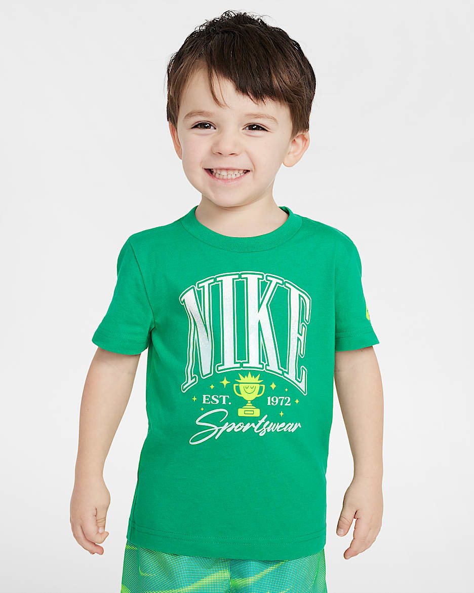 Playera Ace Arch infantil Nike - Verde estadio