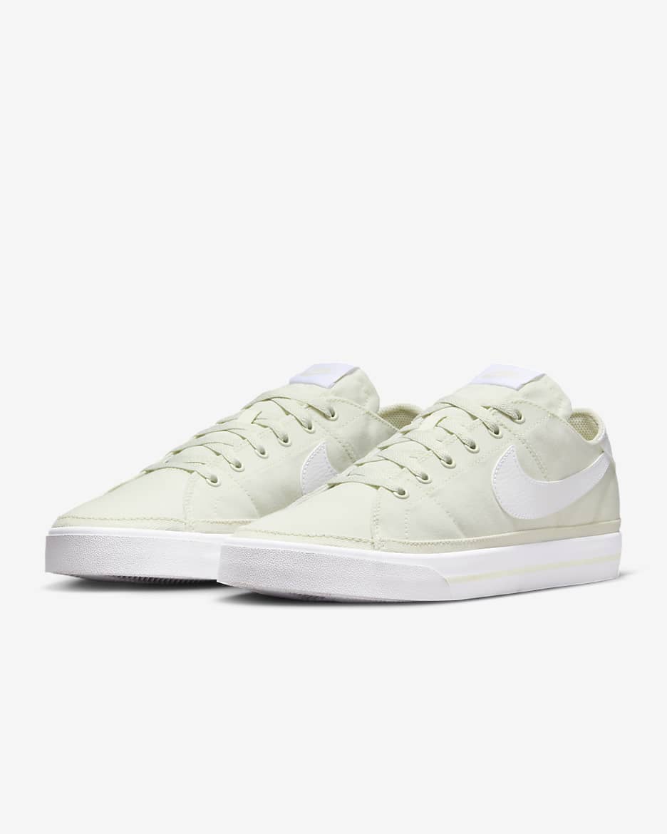 Tenis para hombre Nike Court Legacy Canvas - Mar de cristal/Blanco