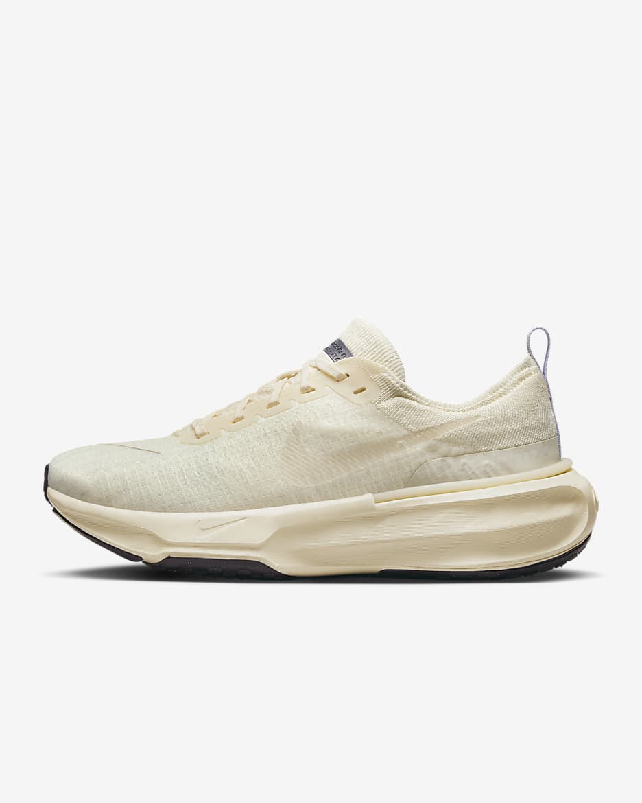 Nike Invincible 3 Men's Road Running Shoes - Light Cream/Coconut Milk/Oxygen Purple/Light Orewood Brown