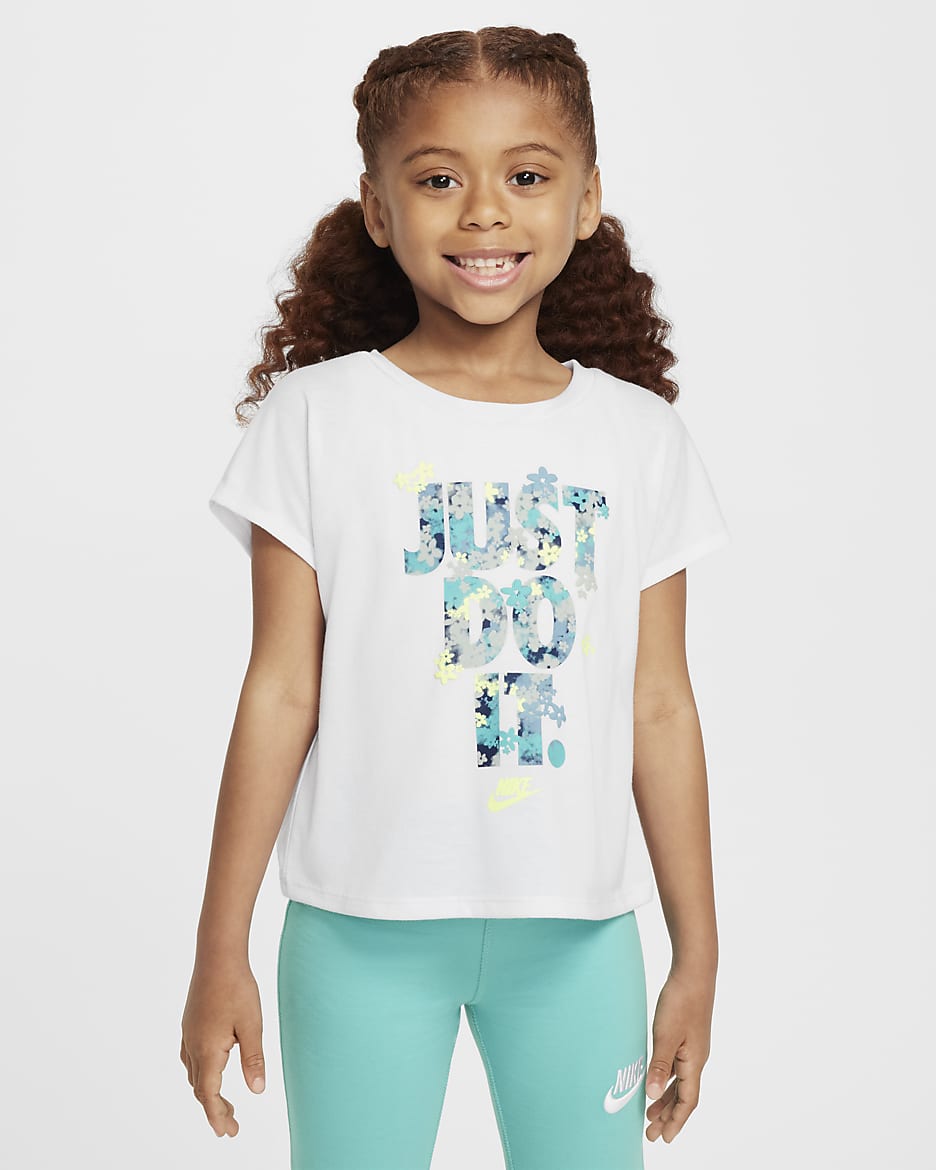 Nike Fresh Cut Little Kids' Graphic T-Shirt - White