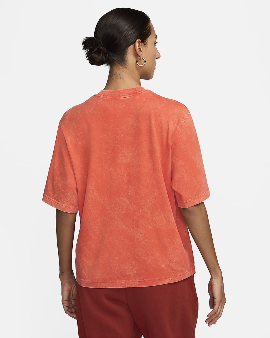 Playera para mujer Nike Sportswear - Arcilla cósmico/Marrón barroco