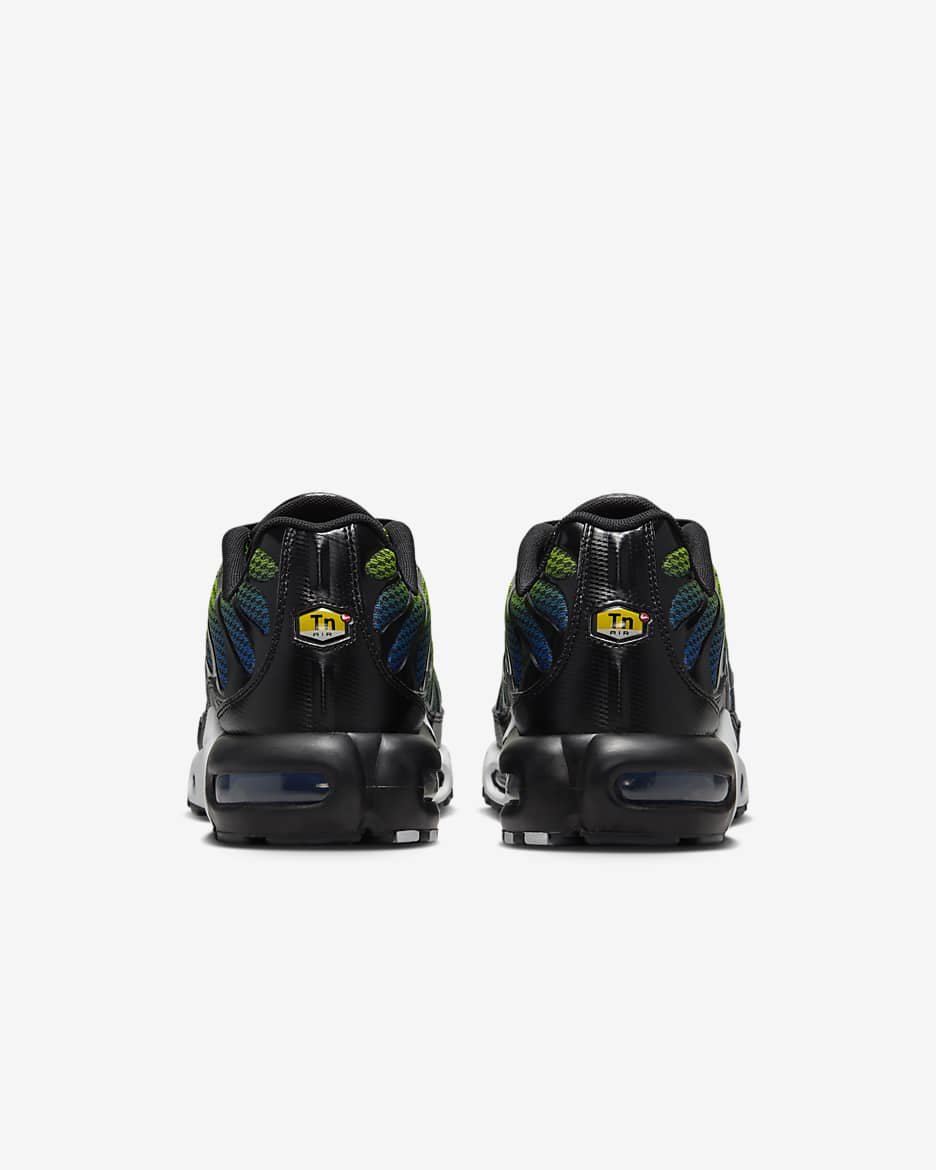 Nike Air Max Plus sko til herre - Svart/Racer Blue/Volt/Svart