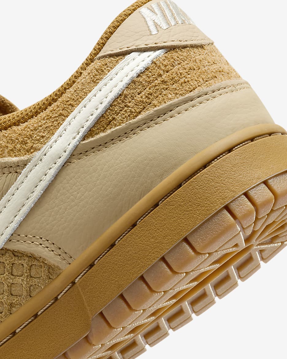 Nike Dunk Low Retro Men's Shoes - Wheat/Sesame/Black/Coconut Milk