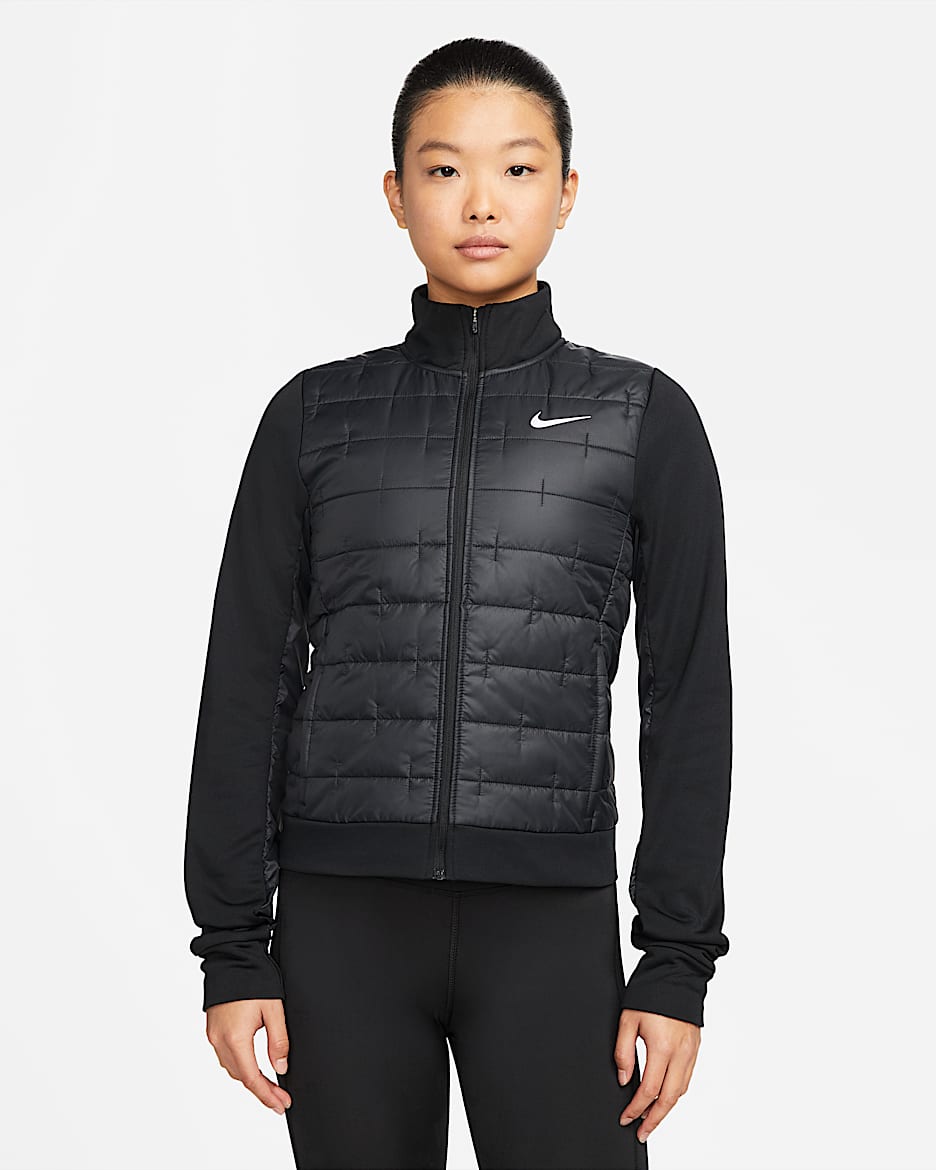 Nike Therma-FIT Women's Synthetic Fill Running Jacket - Black