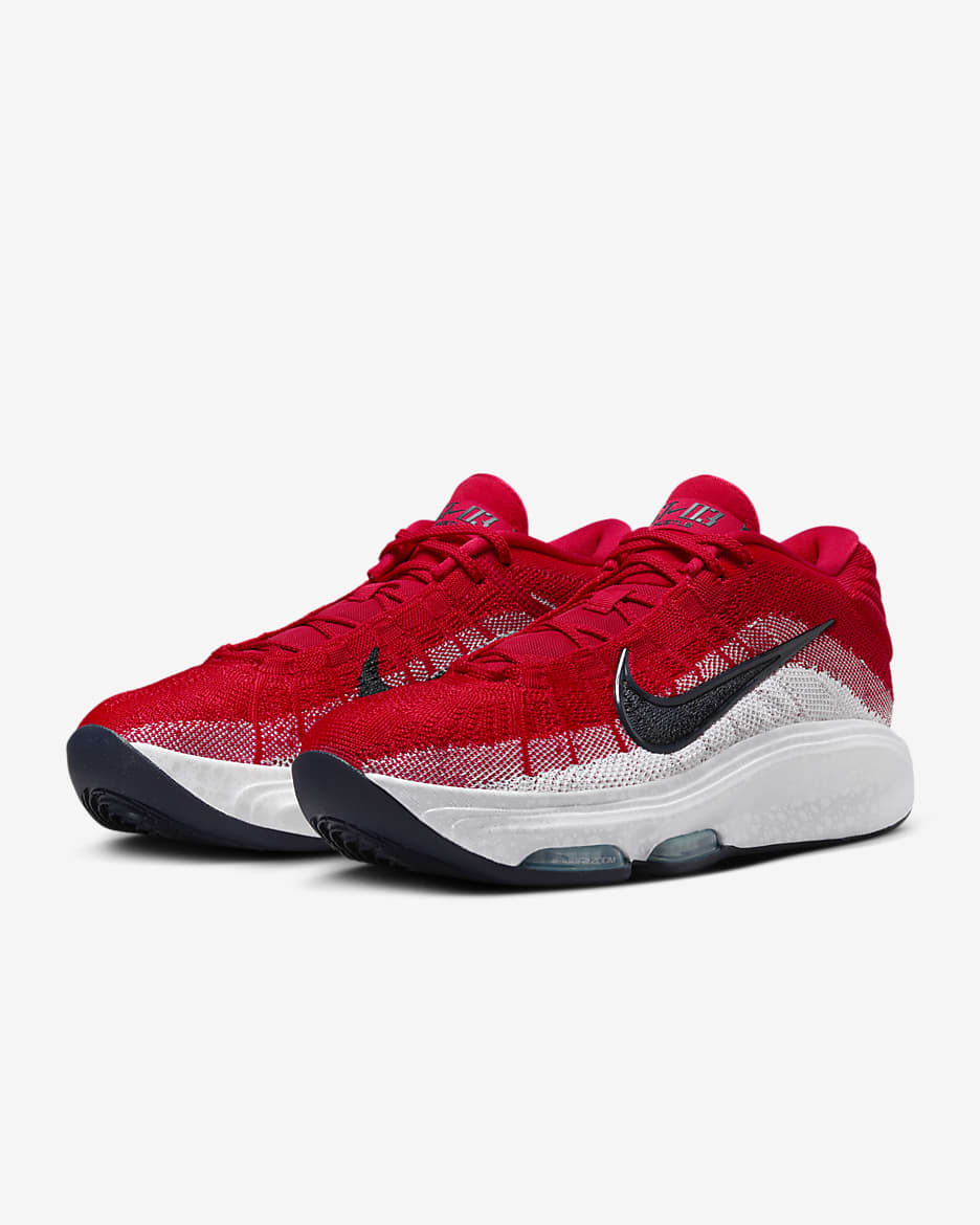 Nike G.T. Hustle 3 Sabatilles de bàsquet - University Red/Blanc/Glacier Blue/Obsidian