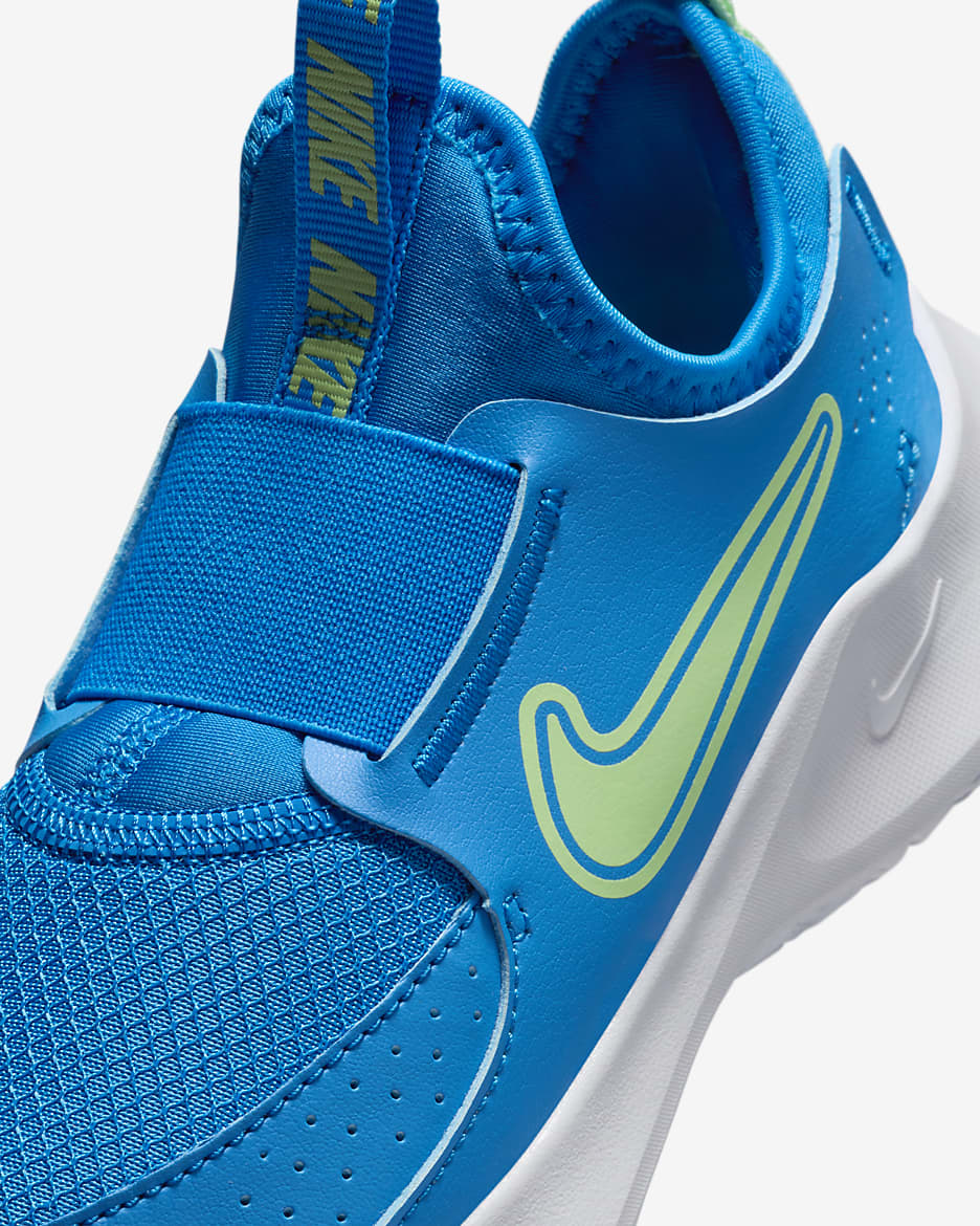 Nike Flex Runner 3 Younger Kids' Shoes - Photo Blue/Vapour Green