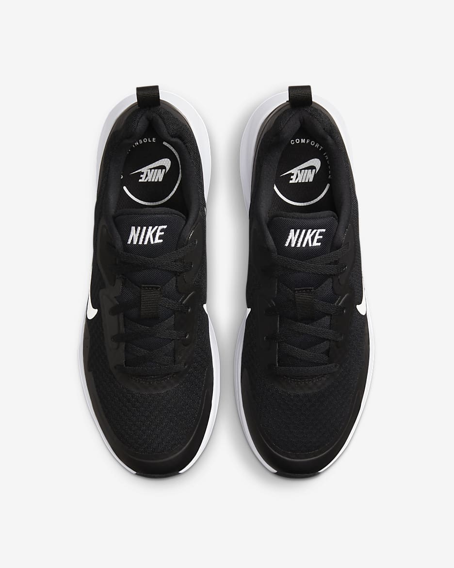 Nike Wearallday Women's Shoes - Black/White