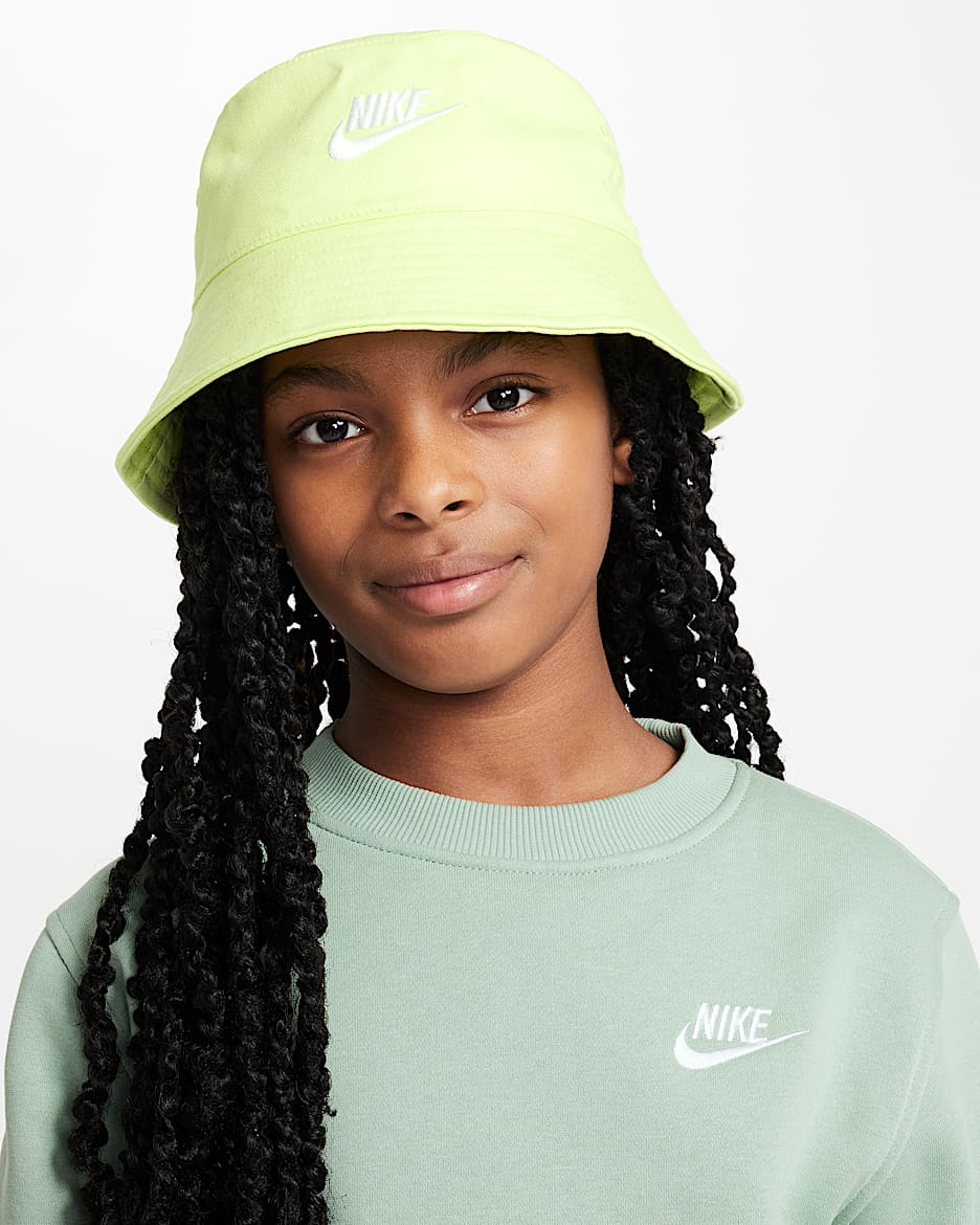 Nike Little Kids' Futura Apex Bucket Hat - Polar