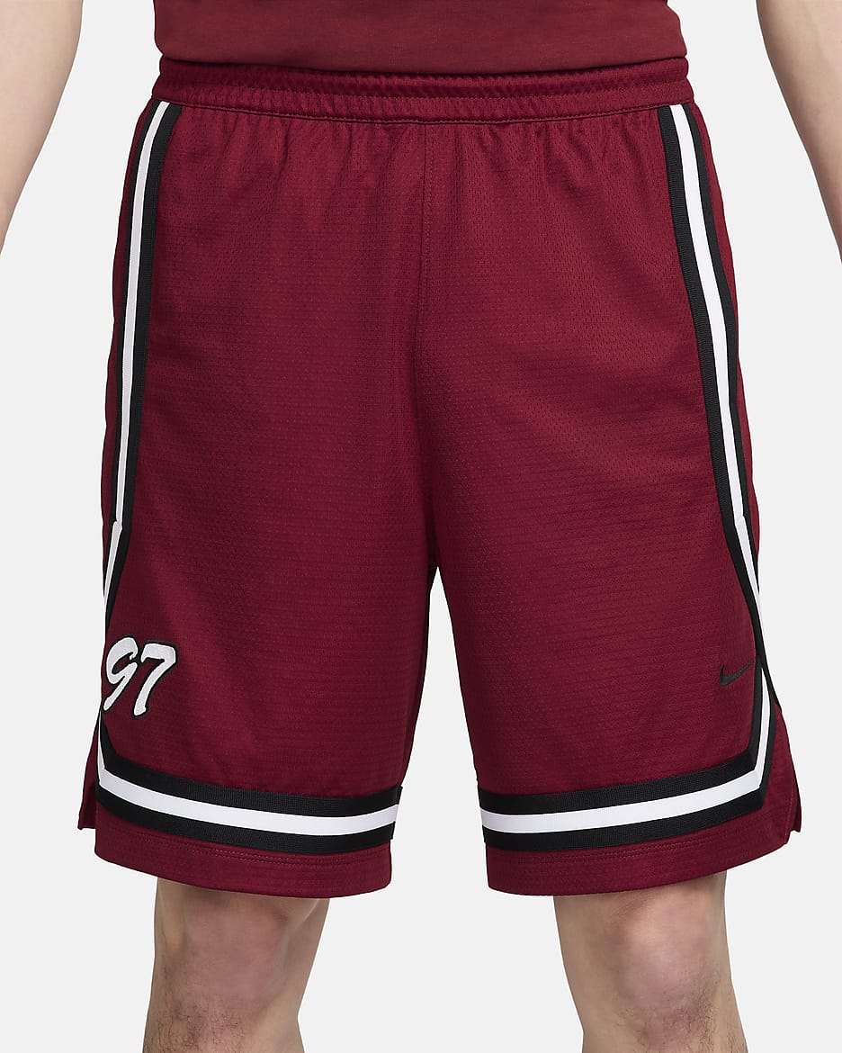 Nike DNA Crossover Men's Dri-FIT 20cm (approx.) Basketball Shorts - Team Red/Black