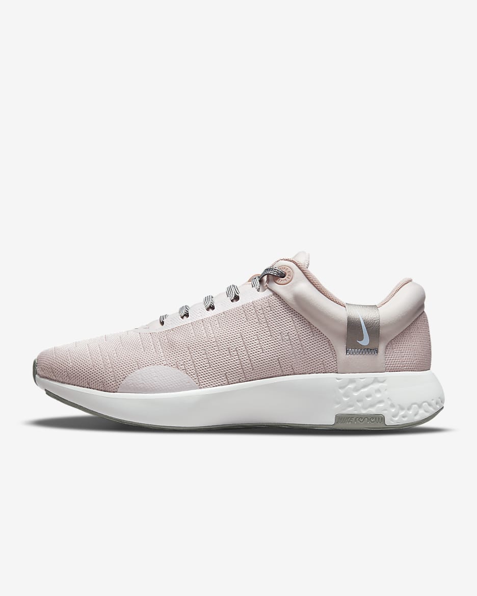 รองเท้าวิ่งโร้ดรันนิ่งผู้หญิง Nike Renew Serenity Run Premium - Barely Rose/Pink Oxford/Metallic Pewter/Hydrogen Blue