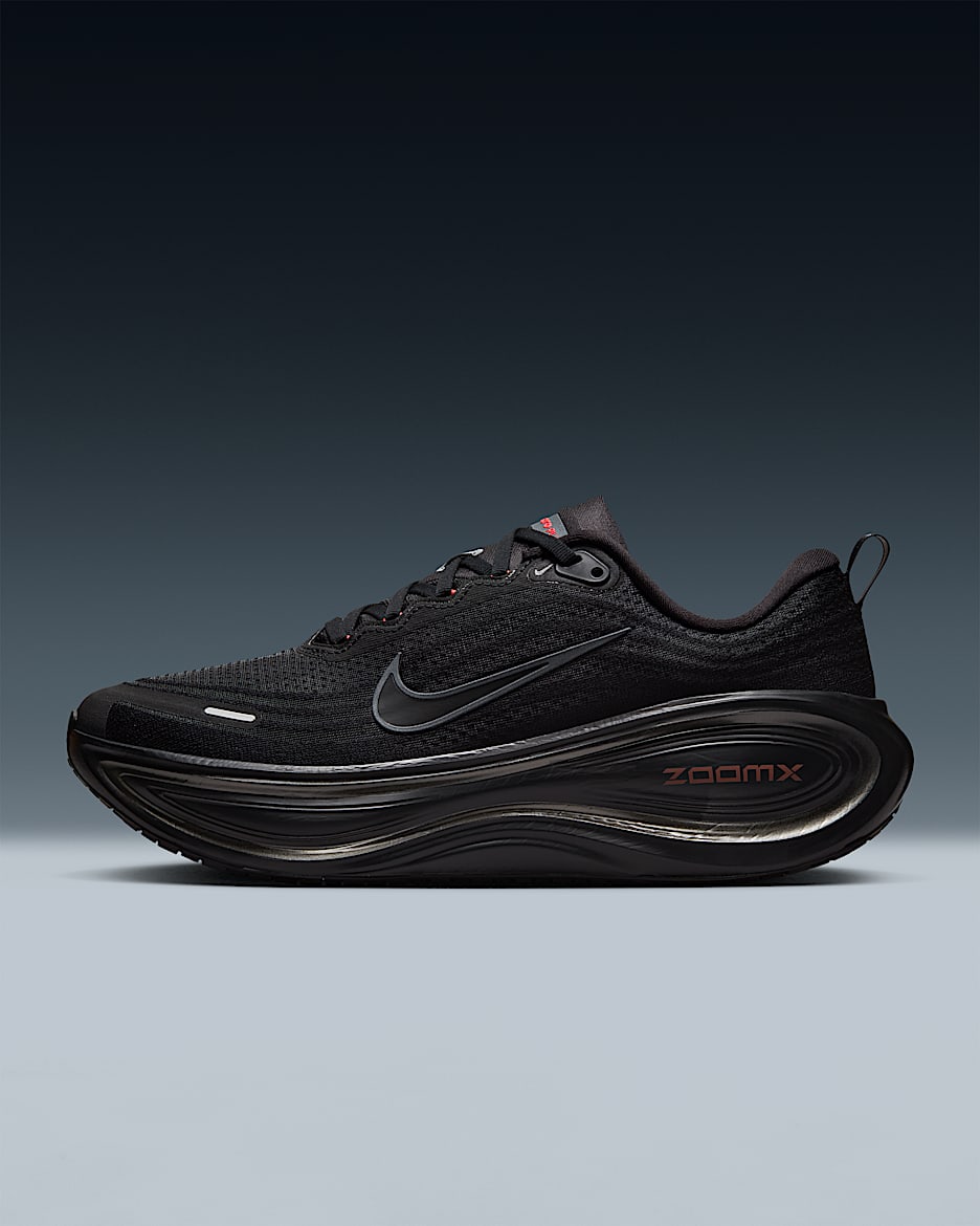 Nike Vomero Plus férfi országúti futócipő - Fekete/Bright Crimson/Wolf Grey/Fekete