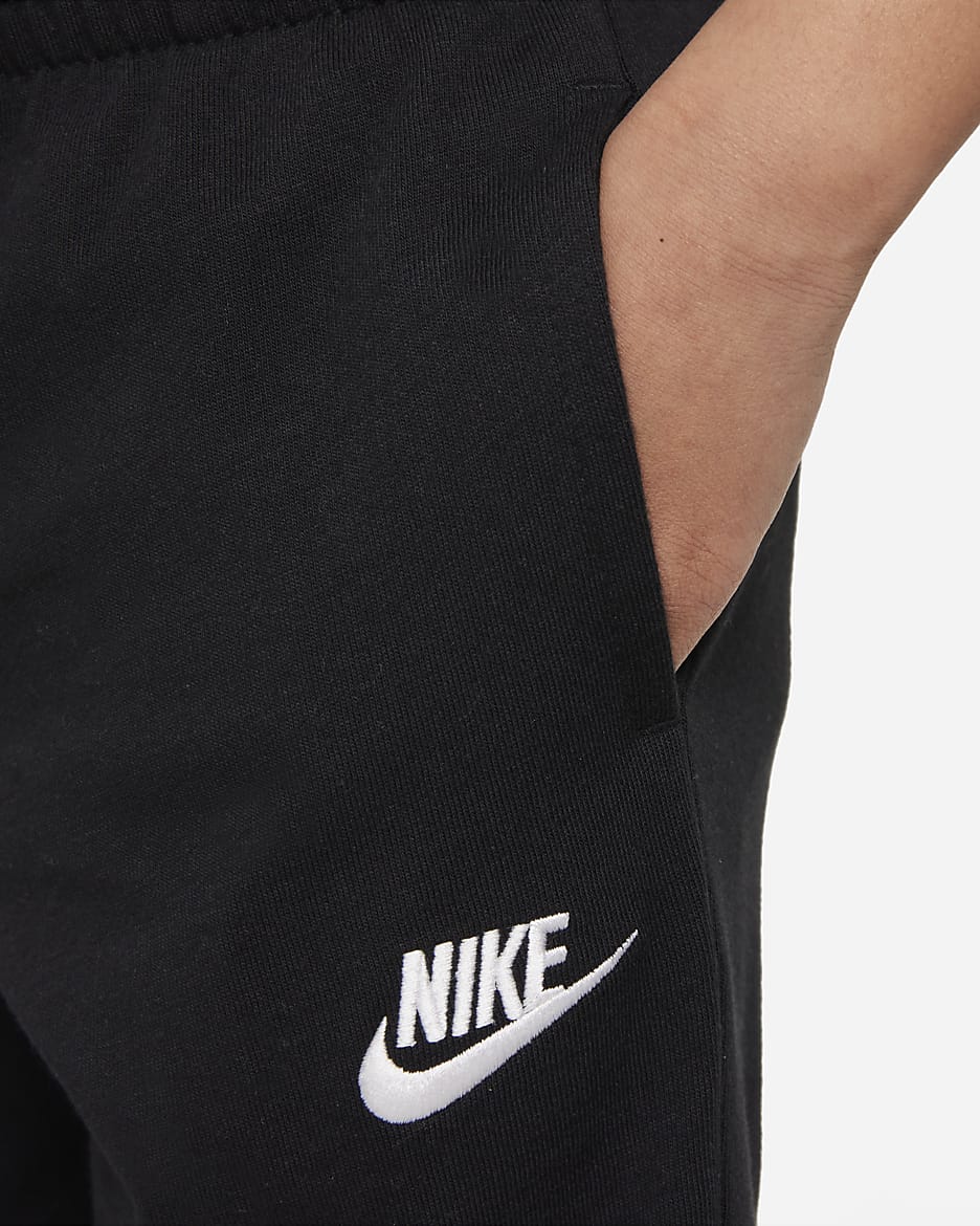 Nike Sportswear Club Little Kids' Shorts - Black