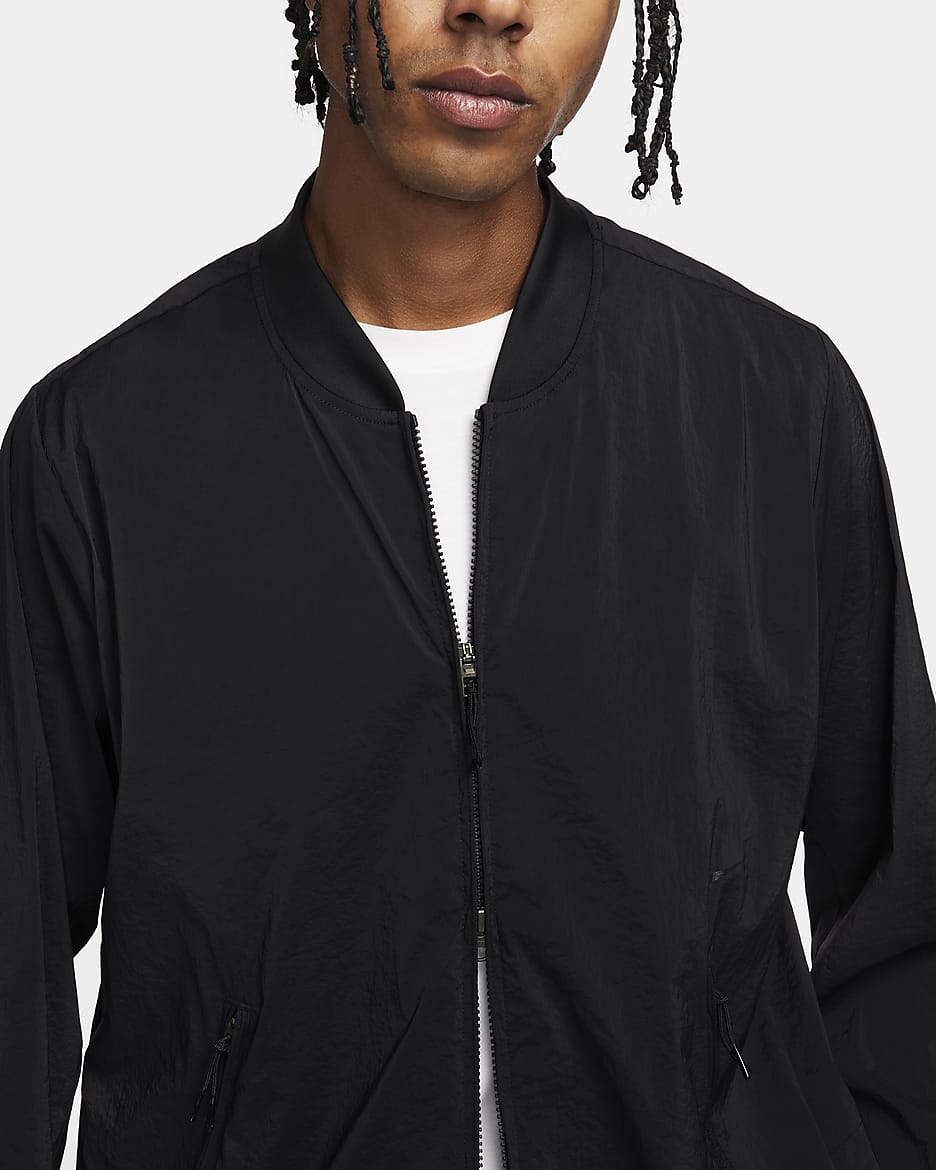 Veste aviateur Repel Nike A.P.S. pour homme - Noir/Anthracite