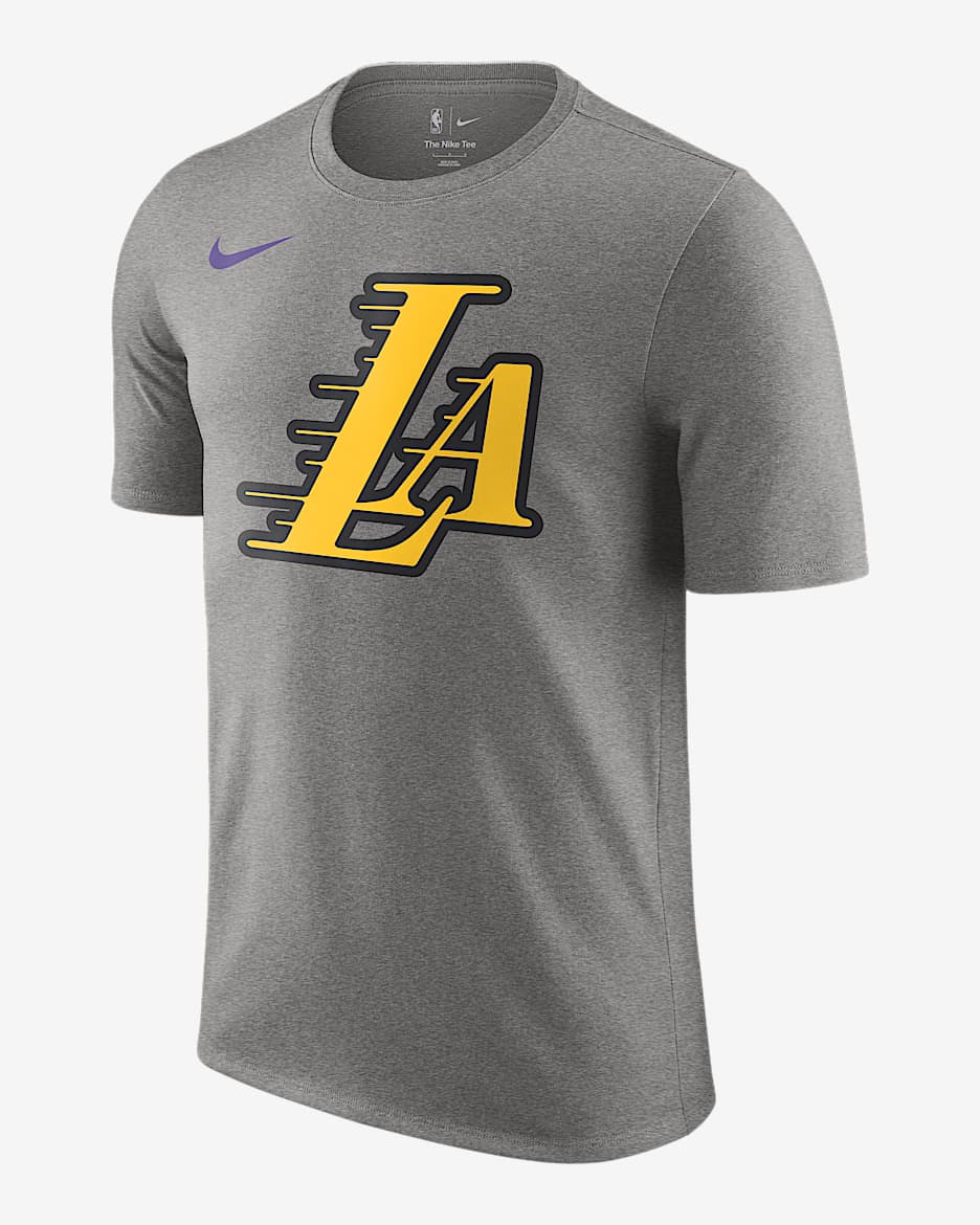 Los Angeles Lakers Essential City Edition Men's Nike NBA T-Shirt - Dark Grey Heather