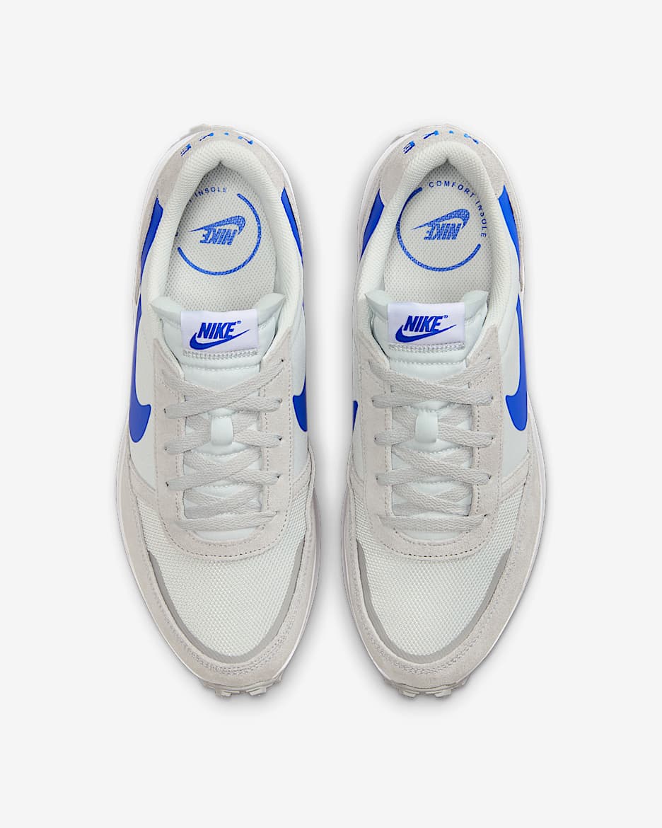 Nike Waffle Nav Men's Shoes - Flat Silver/White/Photon Dust/Hyper Royal