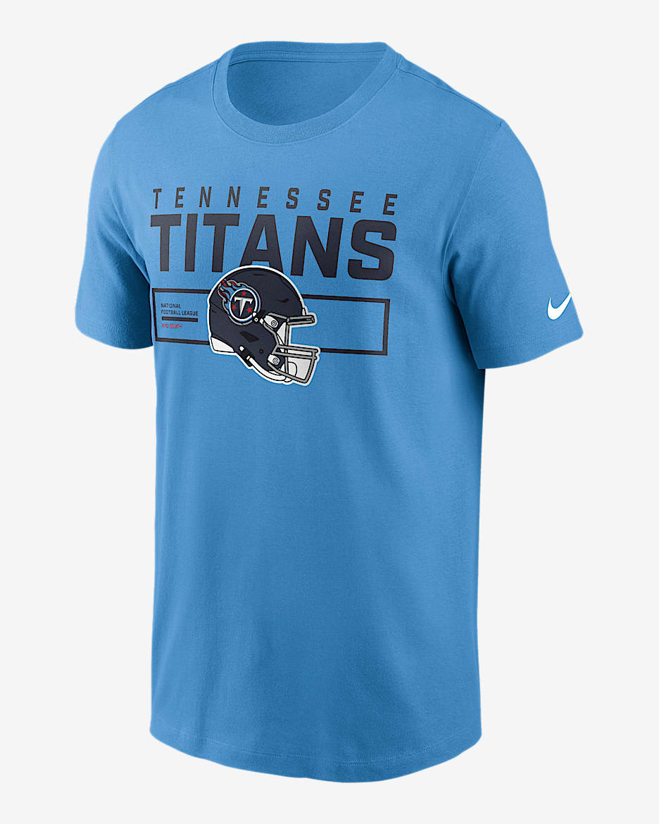 Tennessee Titans Helmet Essential Men's Nike NFL T-Shirt - Blue