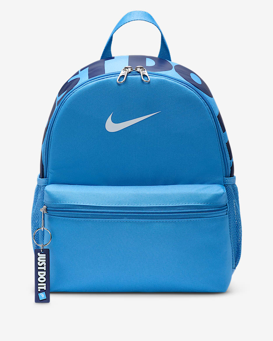 Zaino mini Nike Brasilia JDI (11 l) - Bambini - Blue Beyond/Blue Void/Summit White