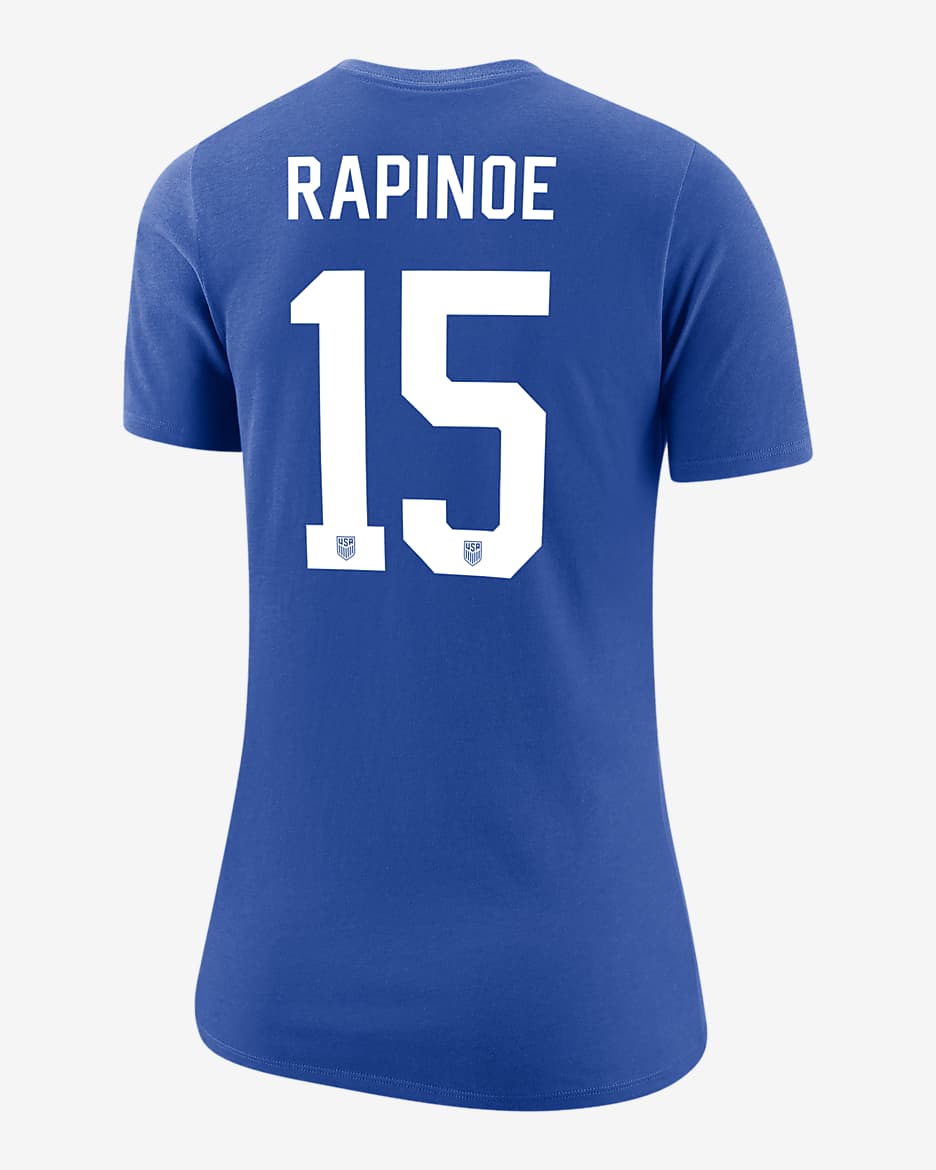 Playera de fútbol Nike para mujer Megan Rapinoe USWNT - Royal juego