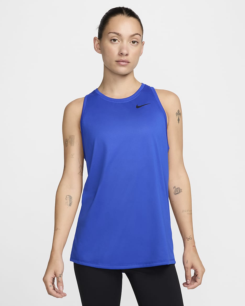 Nike Dri-FIT Women's Training Tank - Hyper Royal/Black