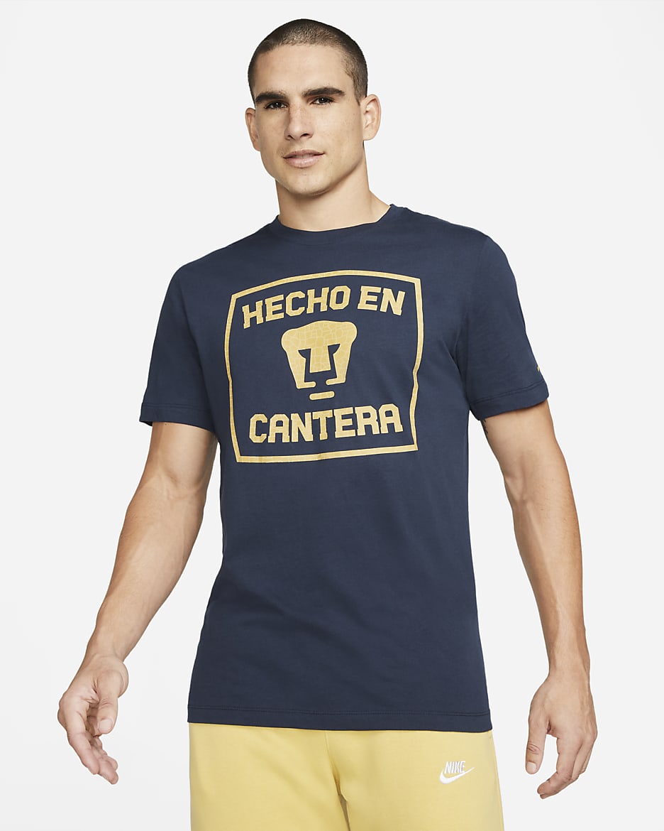 Playera para hombre Pumas UNAM - Obsidiana
