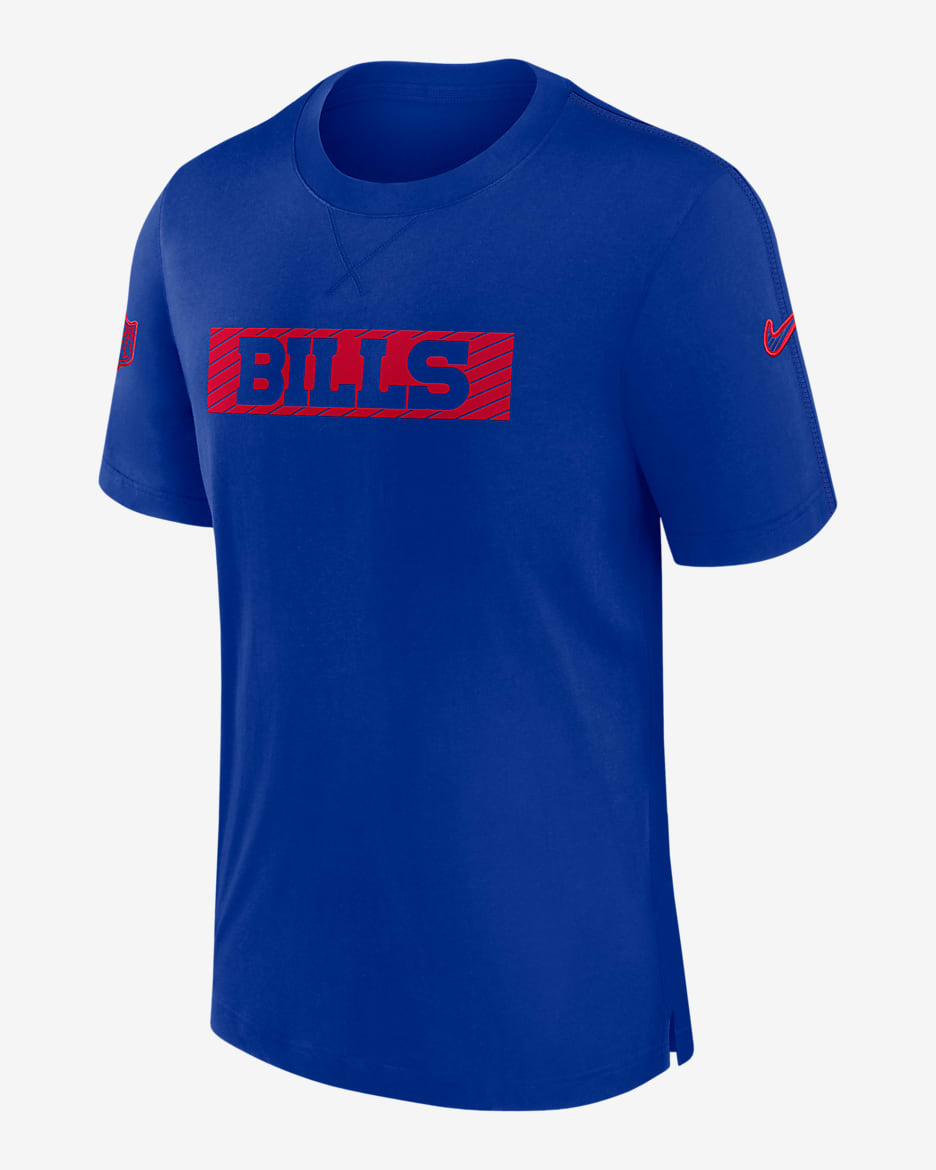 Buffalo Bills Sideline Player Men's Nike Dri-FIT NFL T-Shirt - Royal