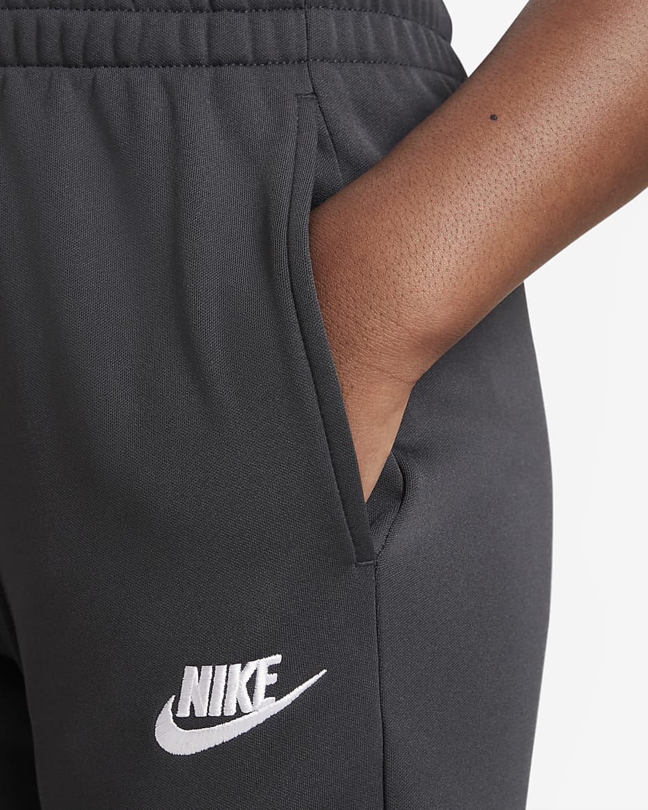 Nike Sportswear-tracksuit til større børn - Smoke Grey/Anthracite/hvid