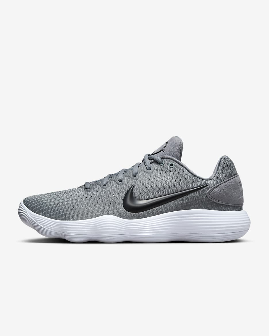 Tenis de básquetbol Nike Hyperdunk 2017 Low - Gris azulado/Gris lobo/Blanco/Negro