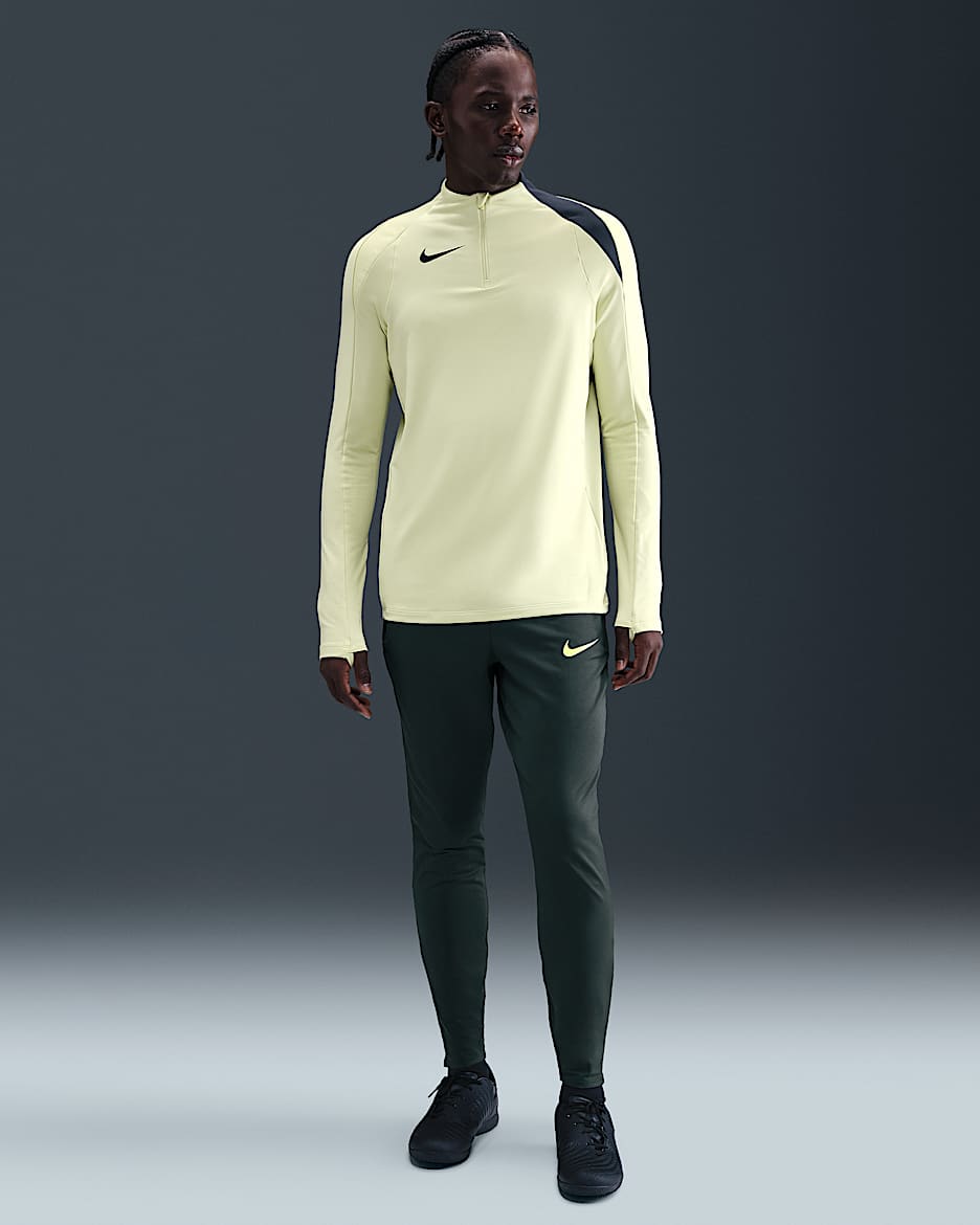 Nike Strike Men's Dri-FIT Soccer Pants - Seaweed/Seaweed/Limelight/Limelight