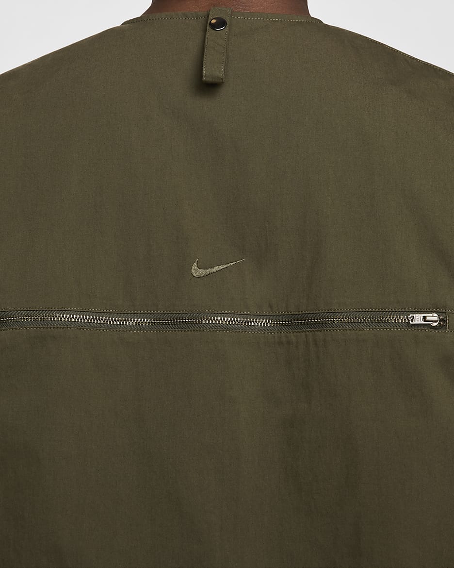 Nike Life Men's Utility Gilet - Cargo Khaki/Cargo Khaki