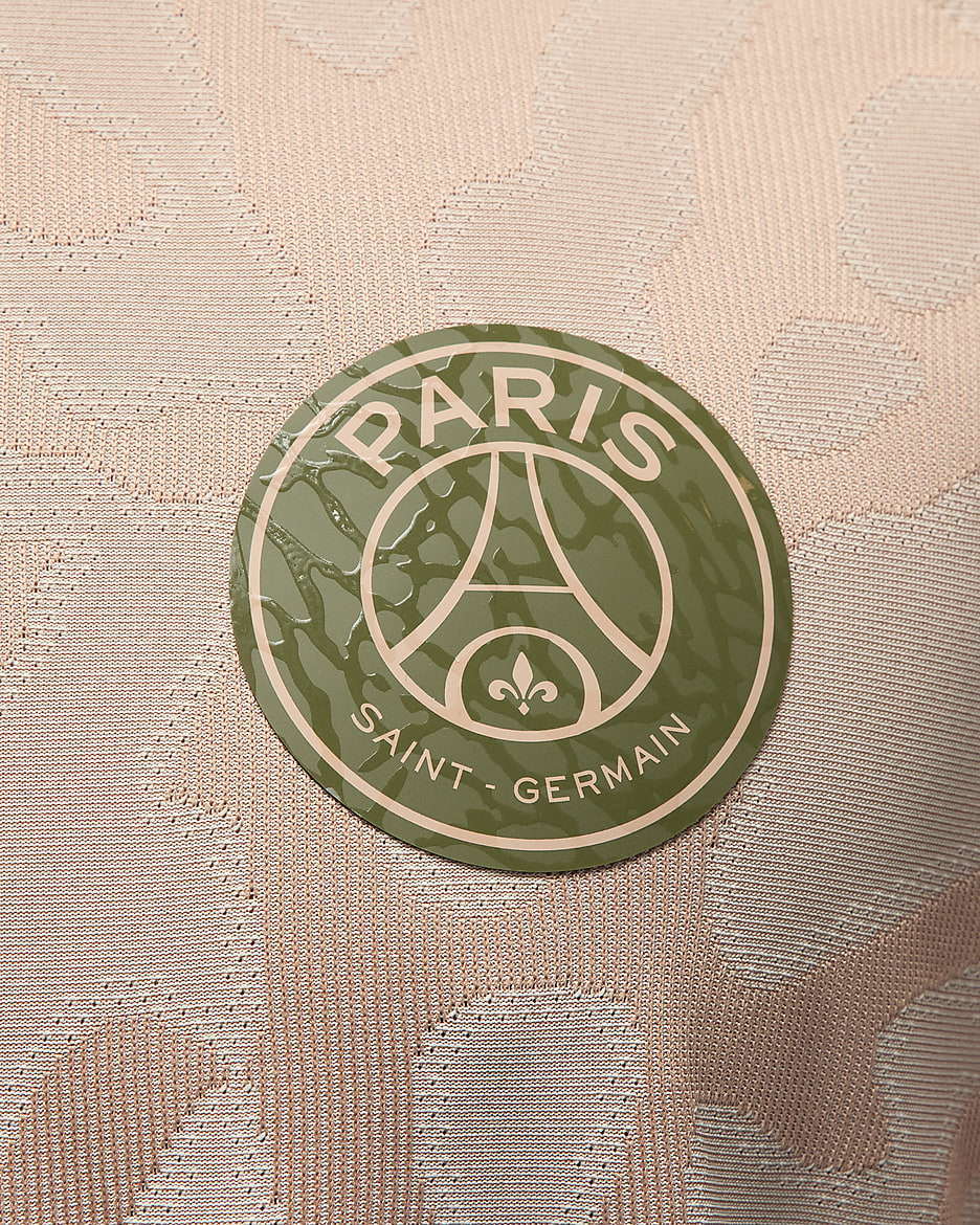 Paris Saint-Germain 2023/24 Match Fourth Men's Jordan Dri-FIT ADV Football Authentic Shirt - Hemp/Obsidian/Sequoia/Rough Green