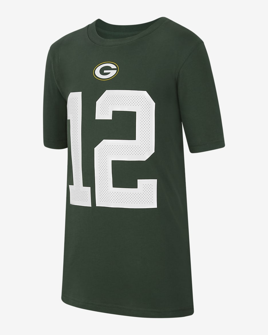 Nike (NFL Green Bay Packers) Older Kids' T-Shirt - Fir/RODGERS AARON